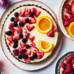 Easy Fruit Tart With Pecan Cookie Crust - Healthy Valentine Treat 10 Easy Fruit Tart With Pecan Cookie Crust- Healthy Valentine’s desserts