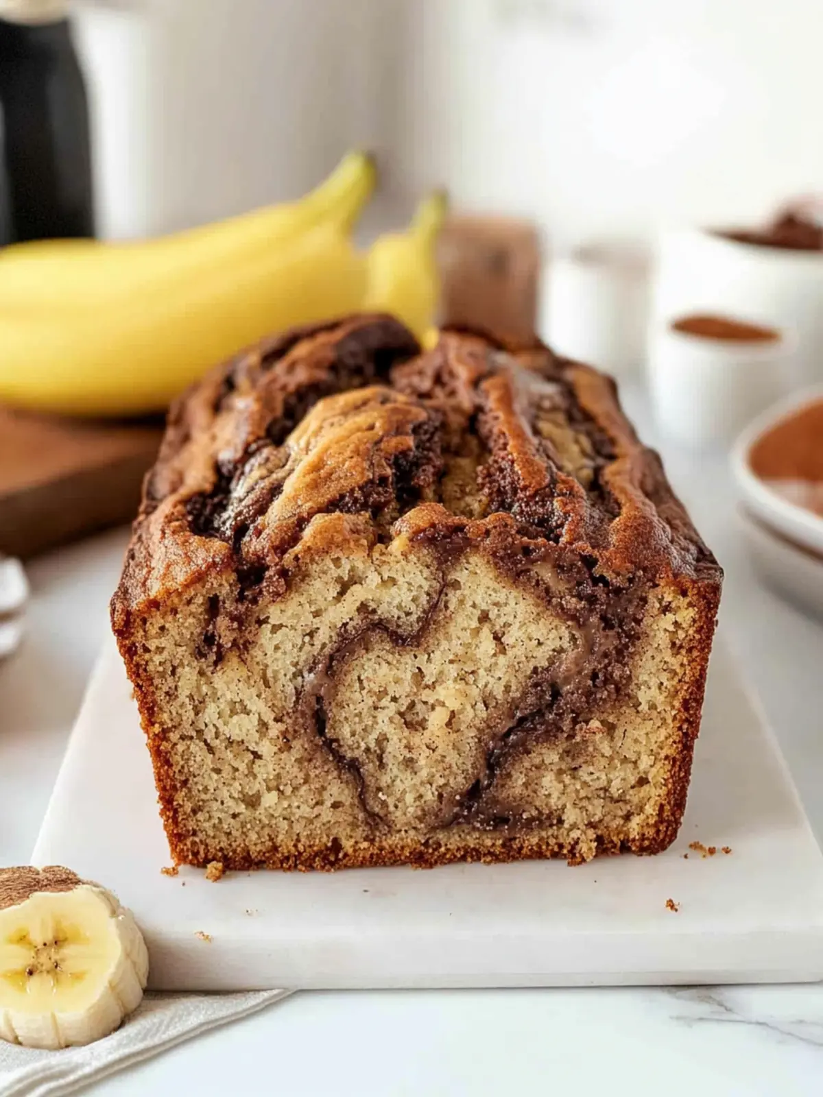 Deliciously Moist Cinnamon Swirled Banana Bread Recipe 5 Cinnamon Swirled Banana Bread