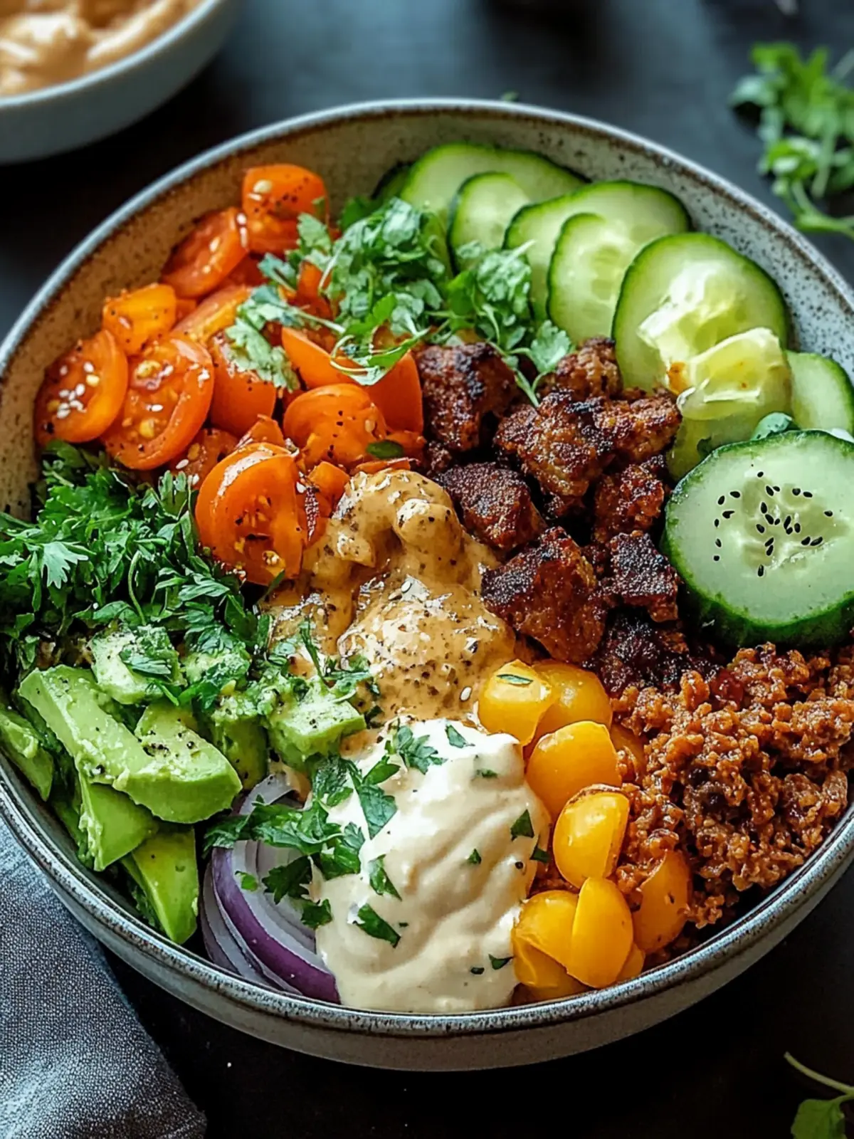 Amazing Burger Bowls for a Healthy and Delicious Meal 3 Amazing Burger Bowls for a Delicious and Light Meal