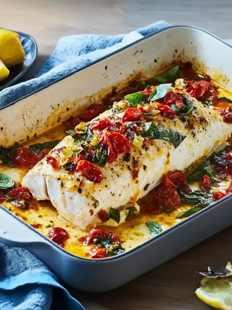 Quick oven-baked fish