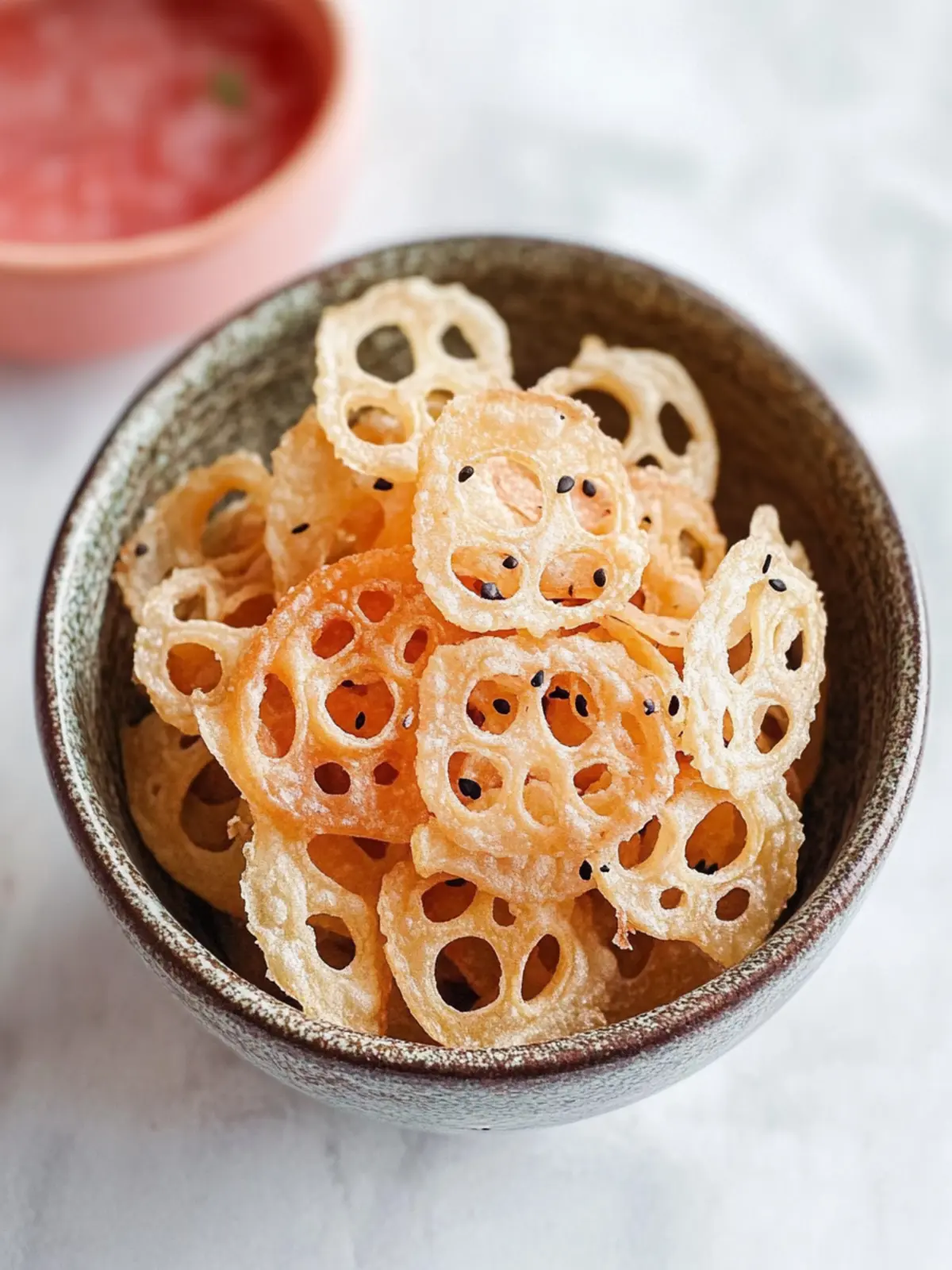 How to Make Crispy Lotus Root Chips- Festive Snacks For Lunar New year