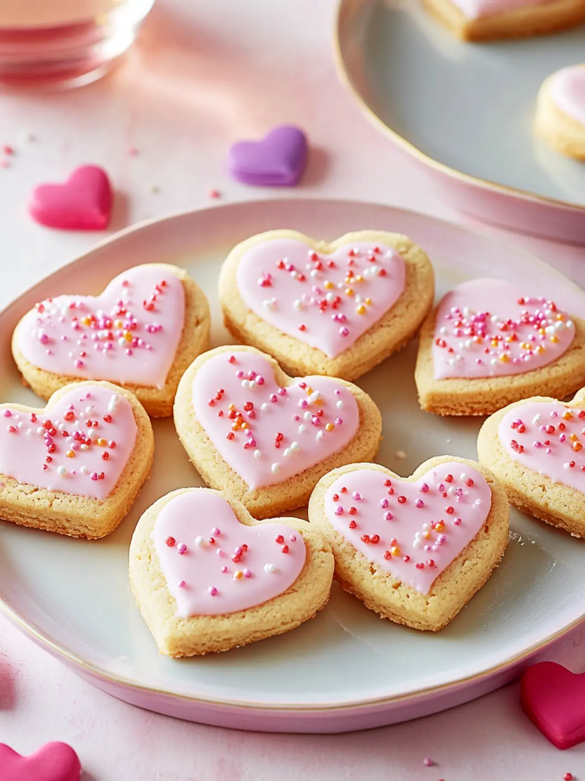 Heart Cookies: The Sweet Valentine's Day Snack You Need 4 Heart Cookies- Sweet Valentine's day snack