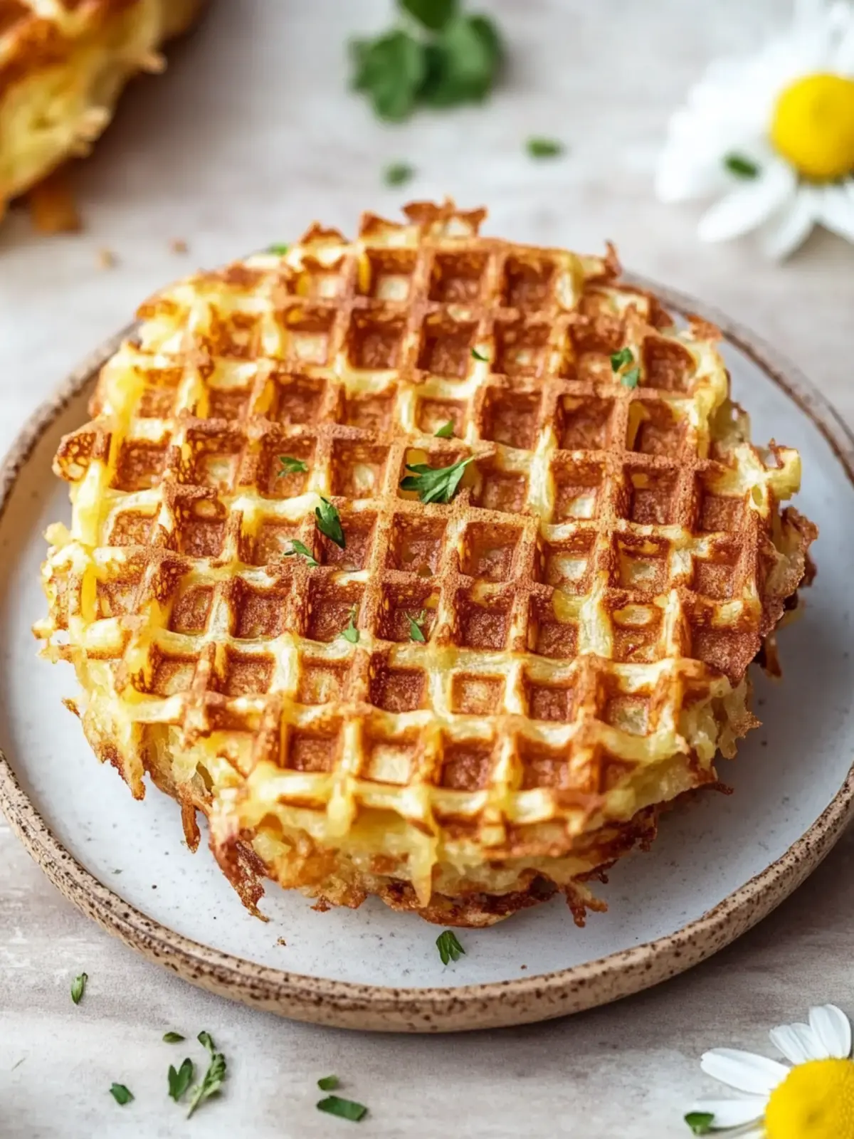 Healthy Hashbrown Chaffle