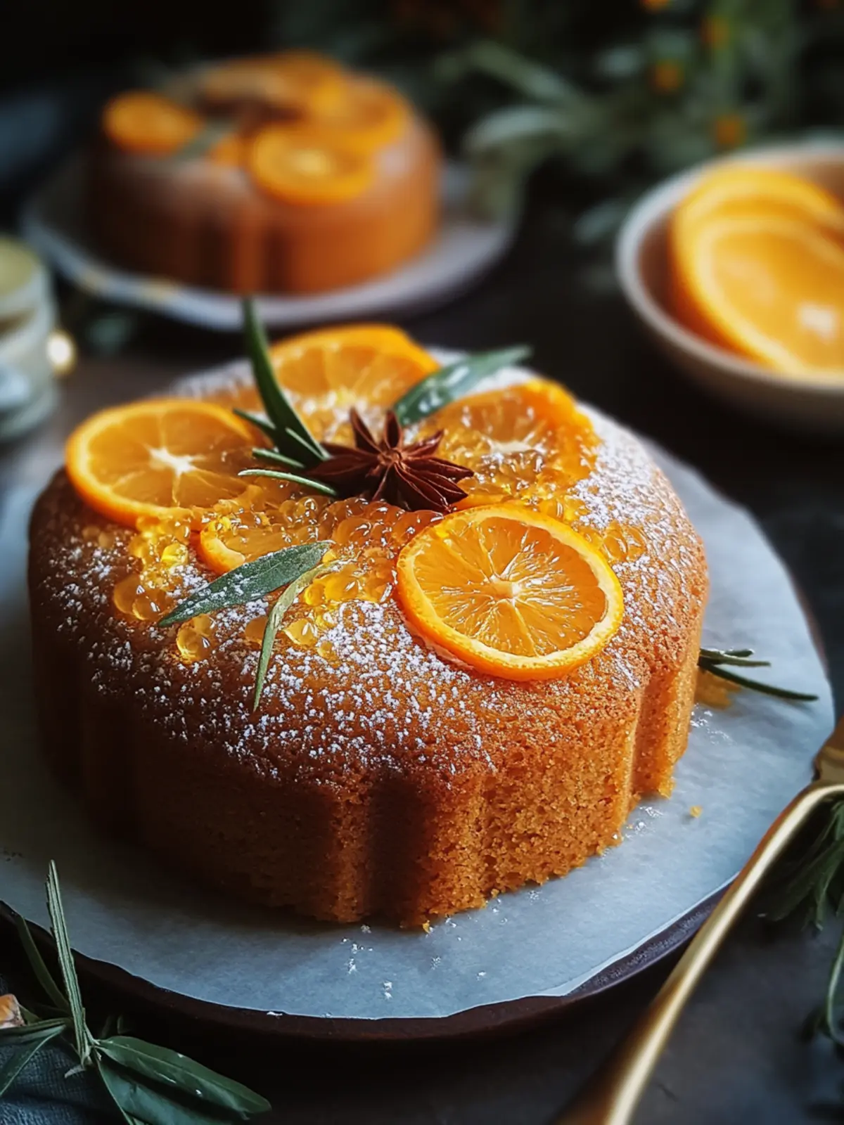 Moist Orange Ginger Honey Cakes for Cozy Gatherings 4 orange ginger honey cakes