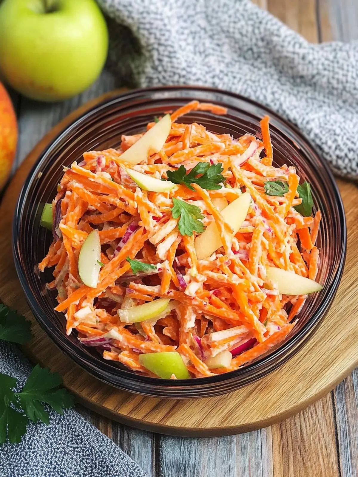 Crunchy Carrot Apple Salad for a Refreshing Twist on Lunch 4 Carrot Apple Salad