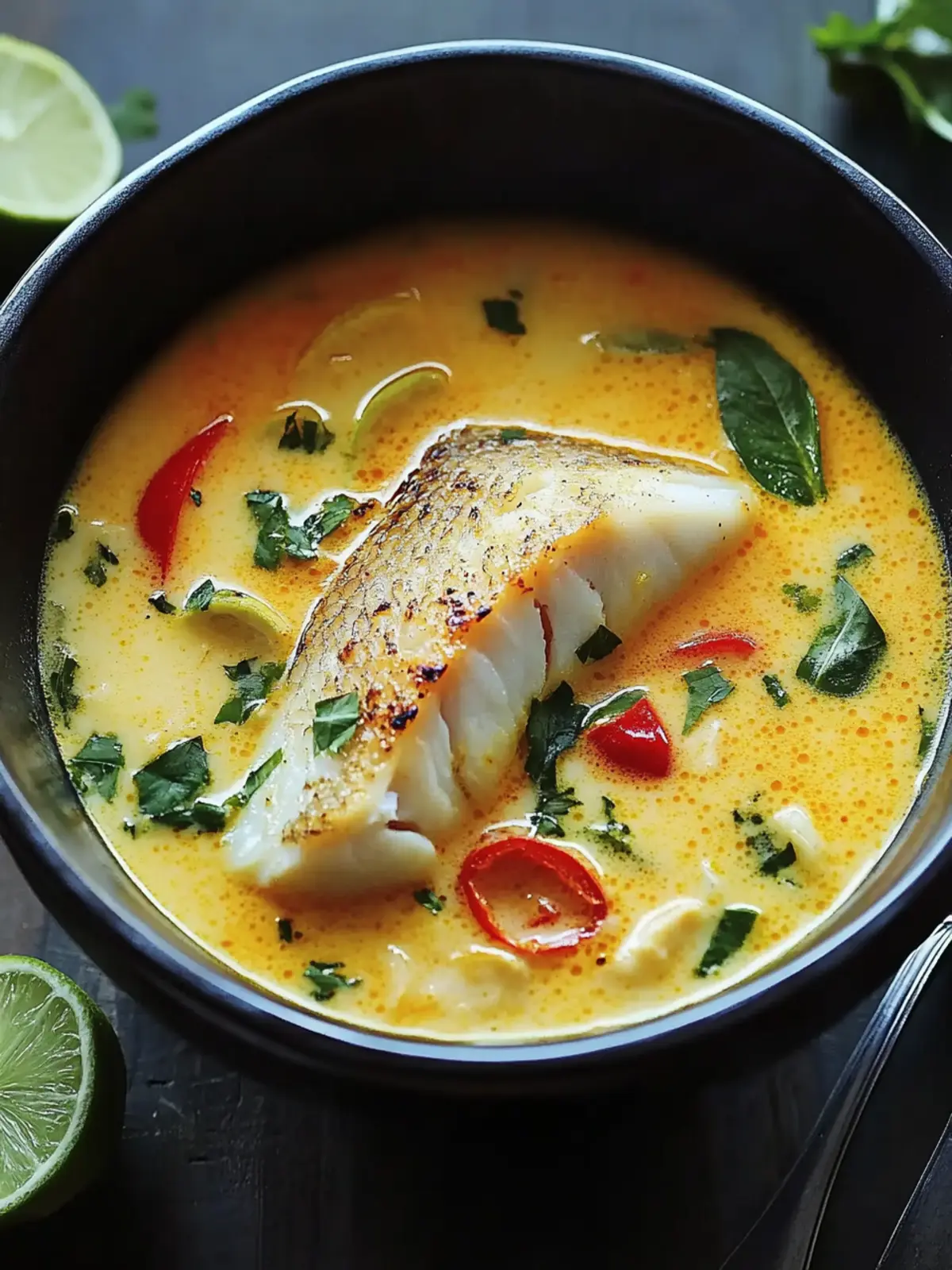 Coconut Lime Fish Soup Recipe: A Flavorful Tropical Escape 3 Coconut Lime Fish Soup Recipe: A Flavorful Delight