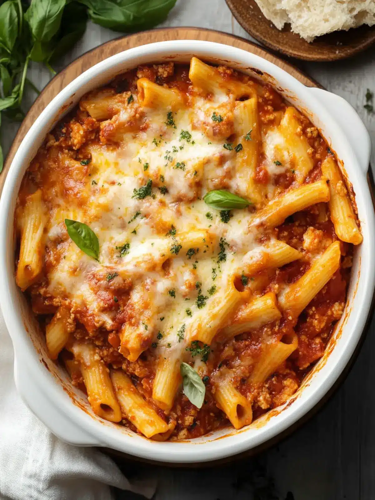 Slow Cooker Baked Ziti Recipe