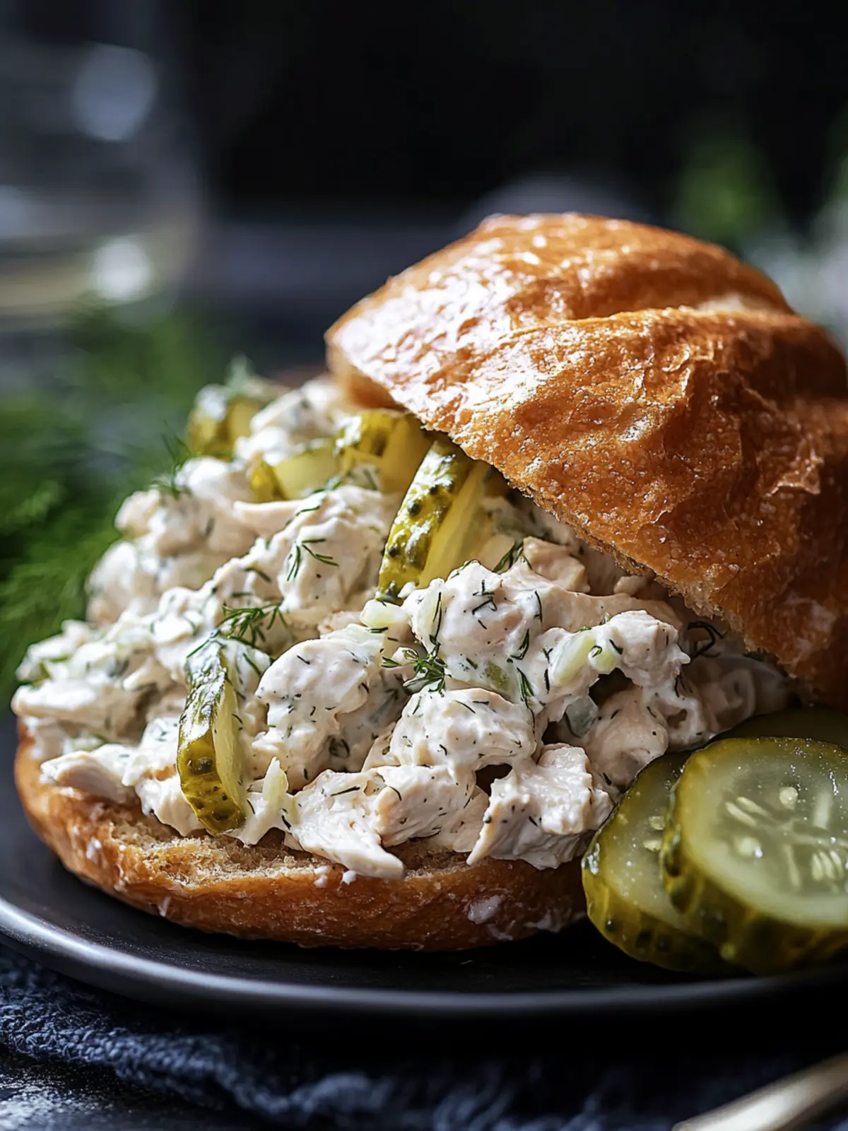Savory Dill Pickle Chicken Salad for Effortless Flavor 5 Savory Dill Pickle Chicken Salad