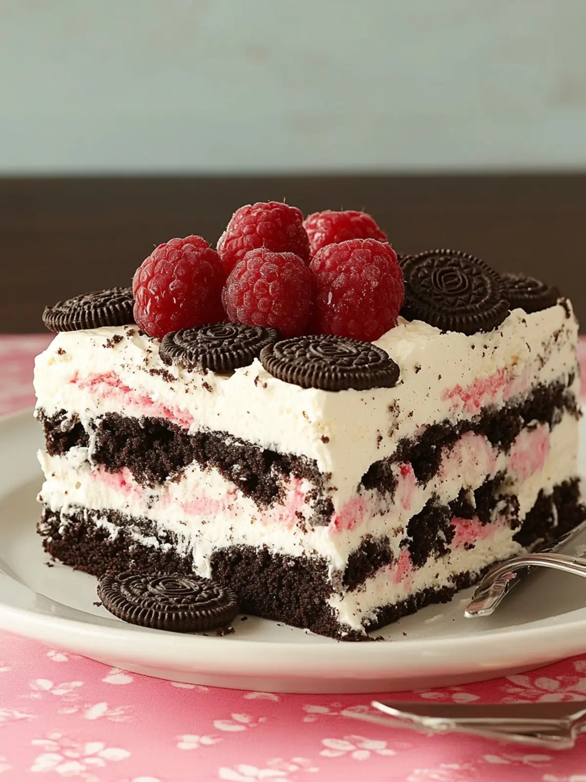 Decadent Oreo Icebox Cake: Sweet Treats for Valentine’s Day 5 Oreo Icebox Cake- Sweet treats for Valentine’s Day