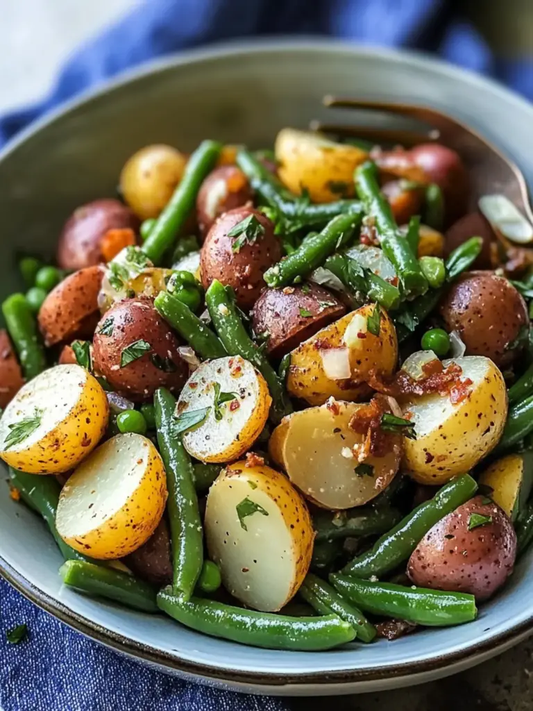French-Style Potato and Green Bean Salad