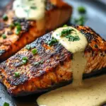 Blackened Salmon with Creamy Dijon Sauce: Easy Elegant Dinner 4 Blackened Salmon with Creamy Dijon Sauce: Fancy-Without-Trying Weeknight Dinner