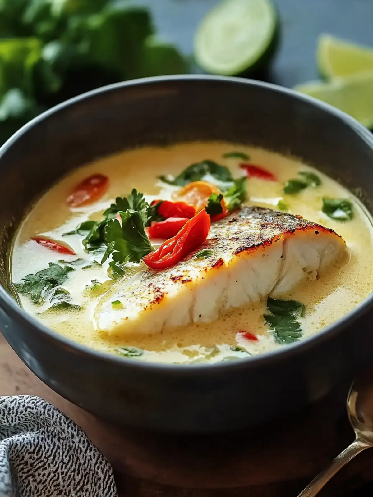 Coconut Lime Fish Soup Recipe: A Flavorful Tropical Escape 2 Coconut Lime Fish Soup Recipe: A Flavorful Delight