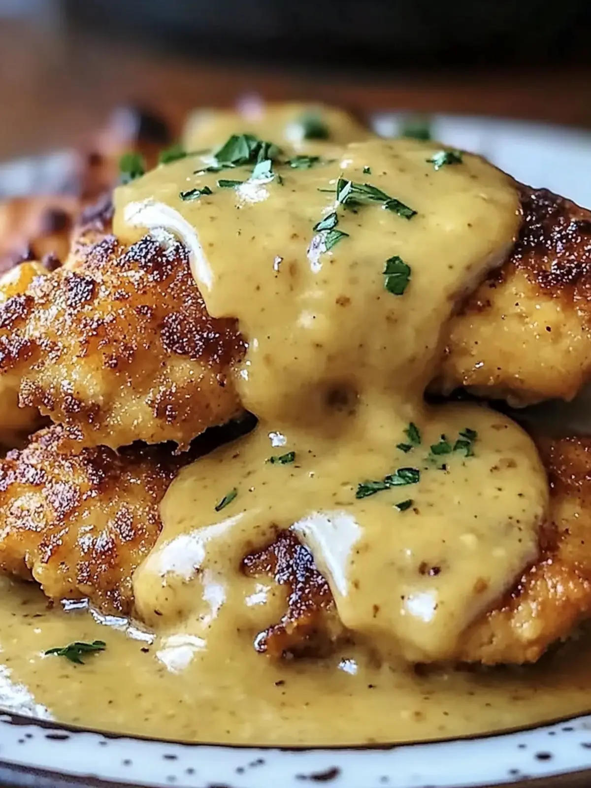 Pretzel Chicken with Mustard-Cheddar Sauce: An Amazing Ultimate Recipe