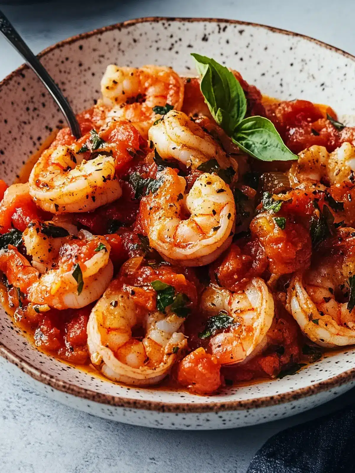 Garlic Shrimp in Tomato Sauce