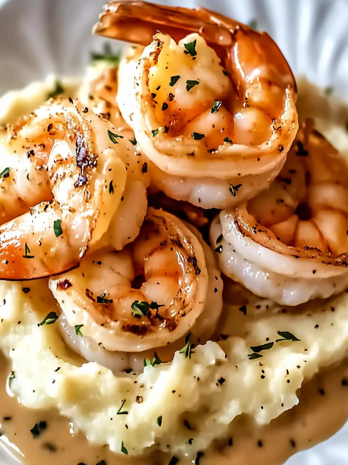 Creamy Garlic Shrimp Over Mashed Potatoes You’ll Crave Tonight 2 Creamy Garlic Shrimp Over Mashed Potatoes