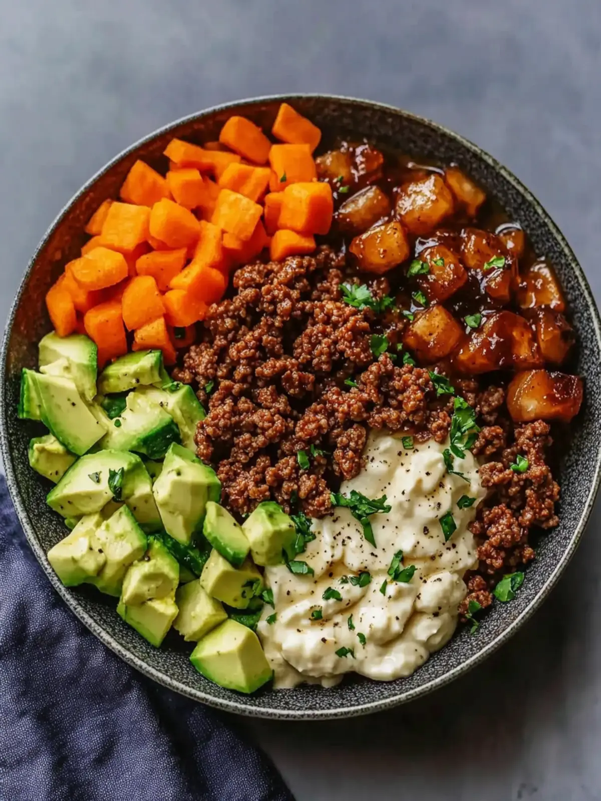 Savory Ground Beef Hot Honey Bowl: A Sweet Twist on Comfort Food 3 Ground Beef Hot Honey Bowl