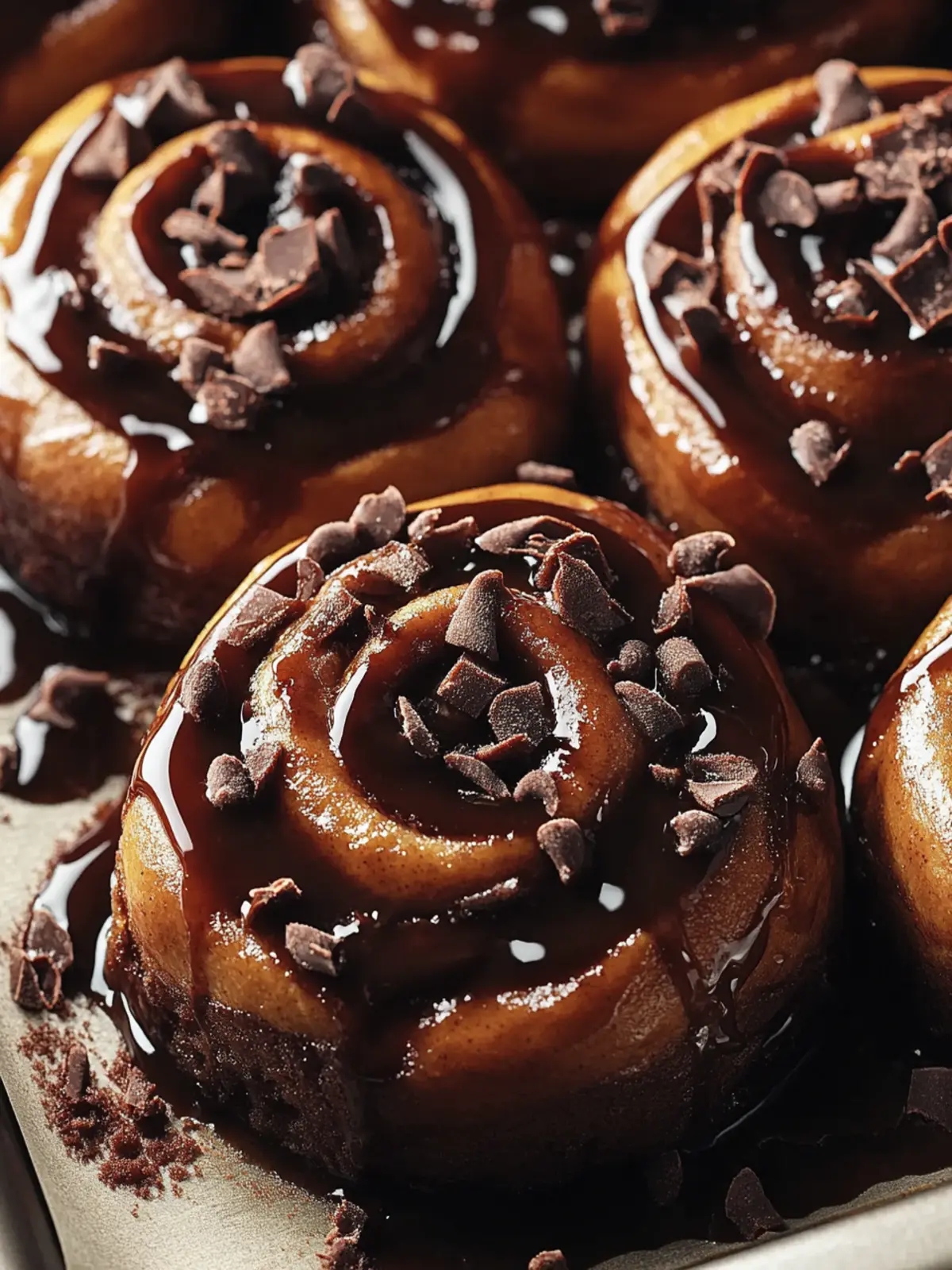 Chocolate Cinnamon Rolls