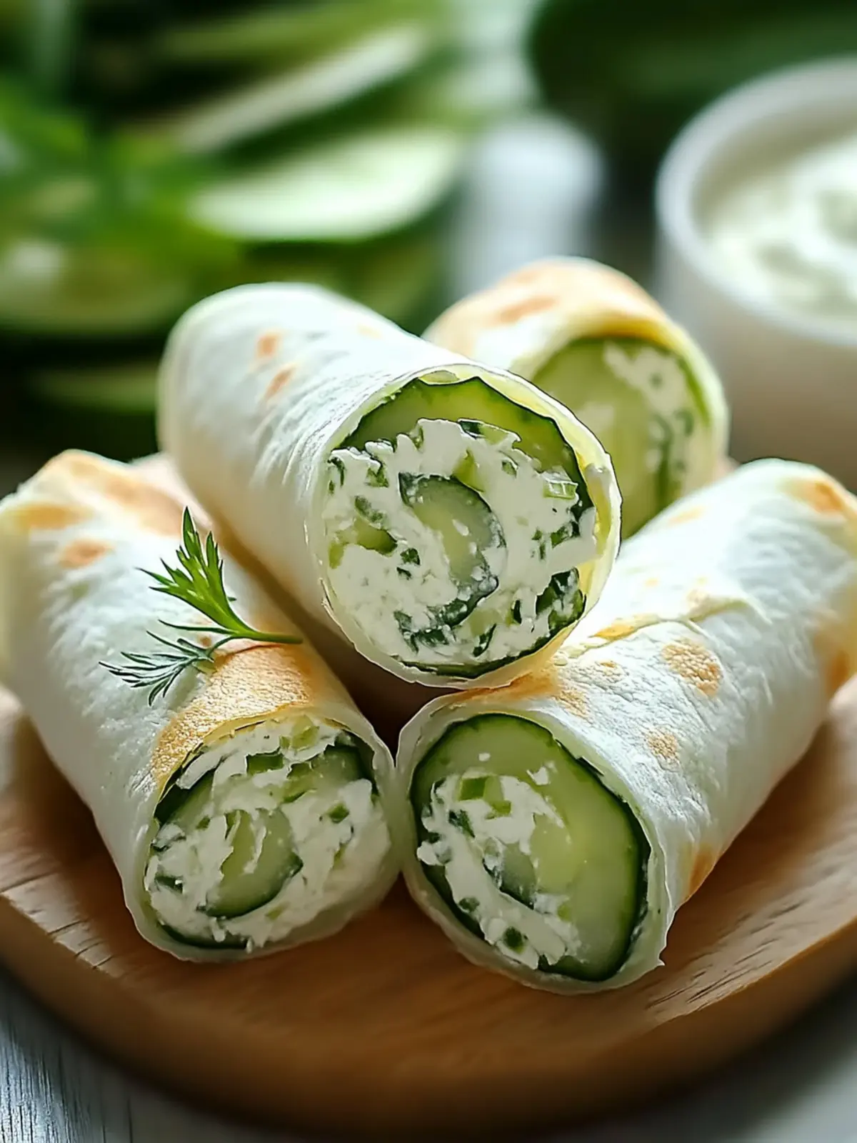 Cucumber Cottage Cheese Wraps: Easy, Crisp, and Customizable Delight