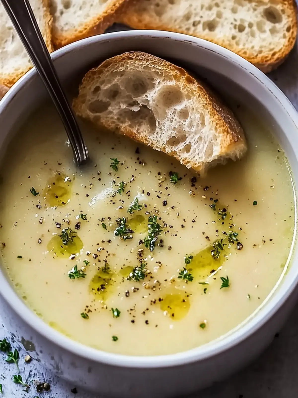 Comforting Traditional Country French Style Garlic Soup Delight 5 Traditional Country French Style Garlic Soup