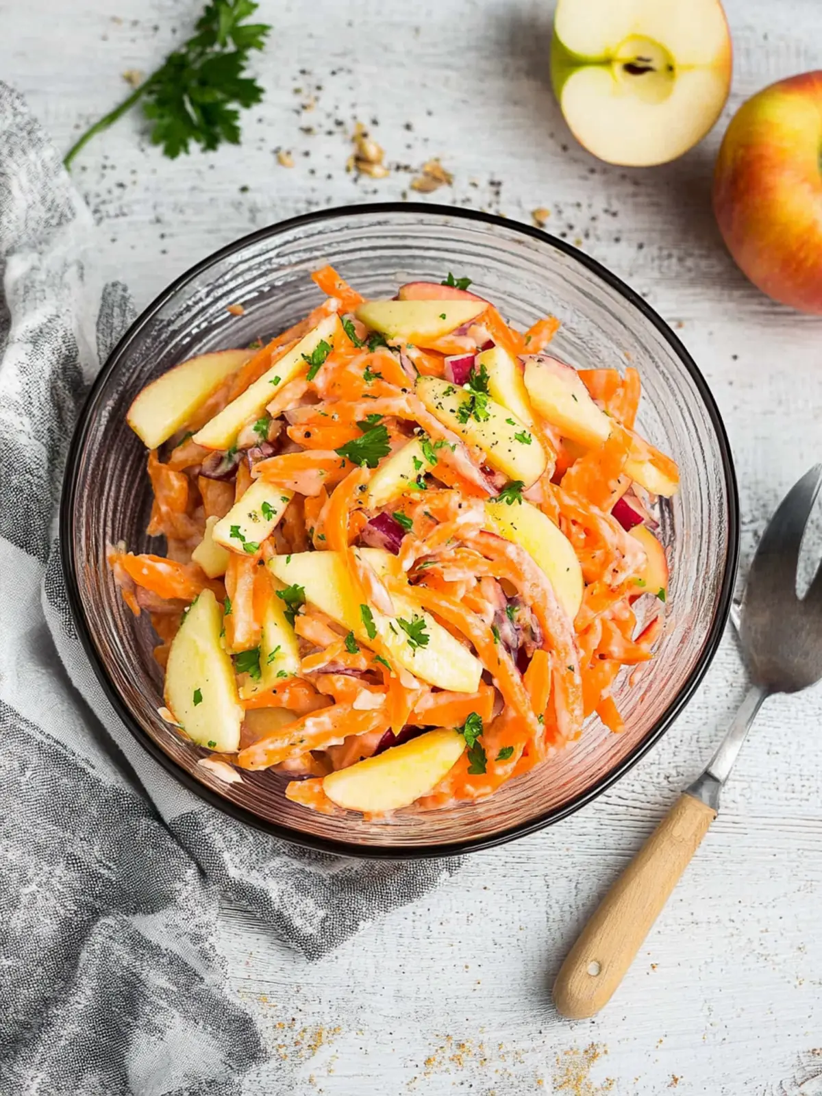 Crunchy Carrot Apple Salad for a Refreshing Twist on Lunch 3 Carrot Apple Salad
