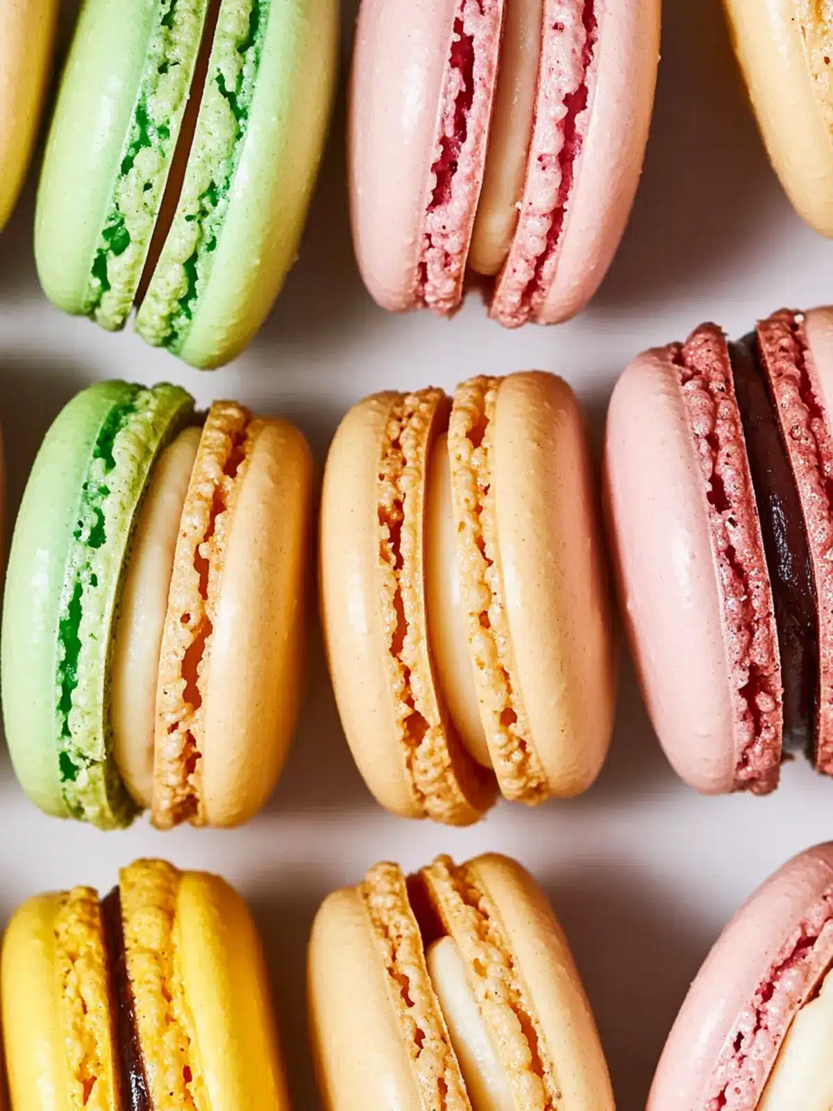 Delightful Raspberry French Macarons to Sweeten Your Day 4 French Macarons