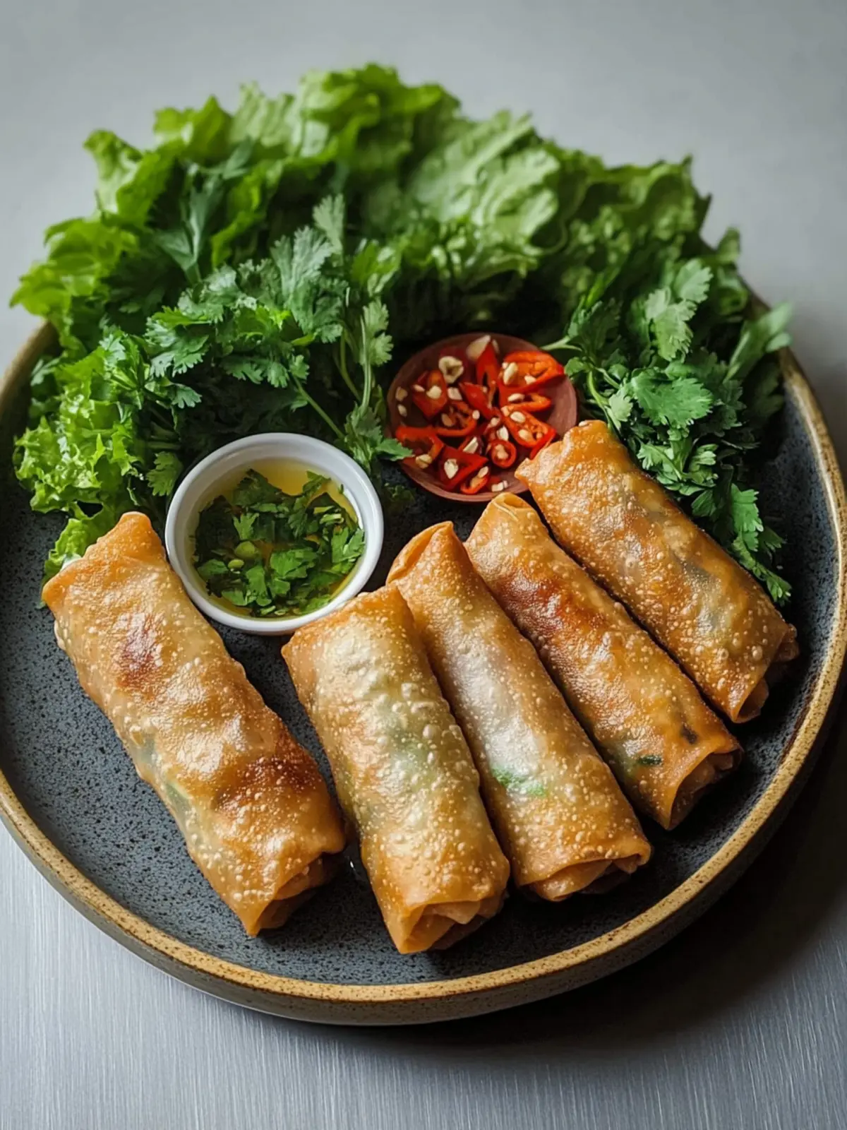 Chả Giò (Vietnamese-Style Egg Rolls) Asian Lunar New Year Recipe