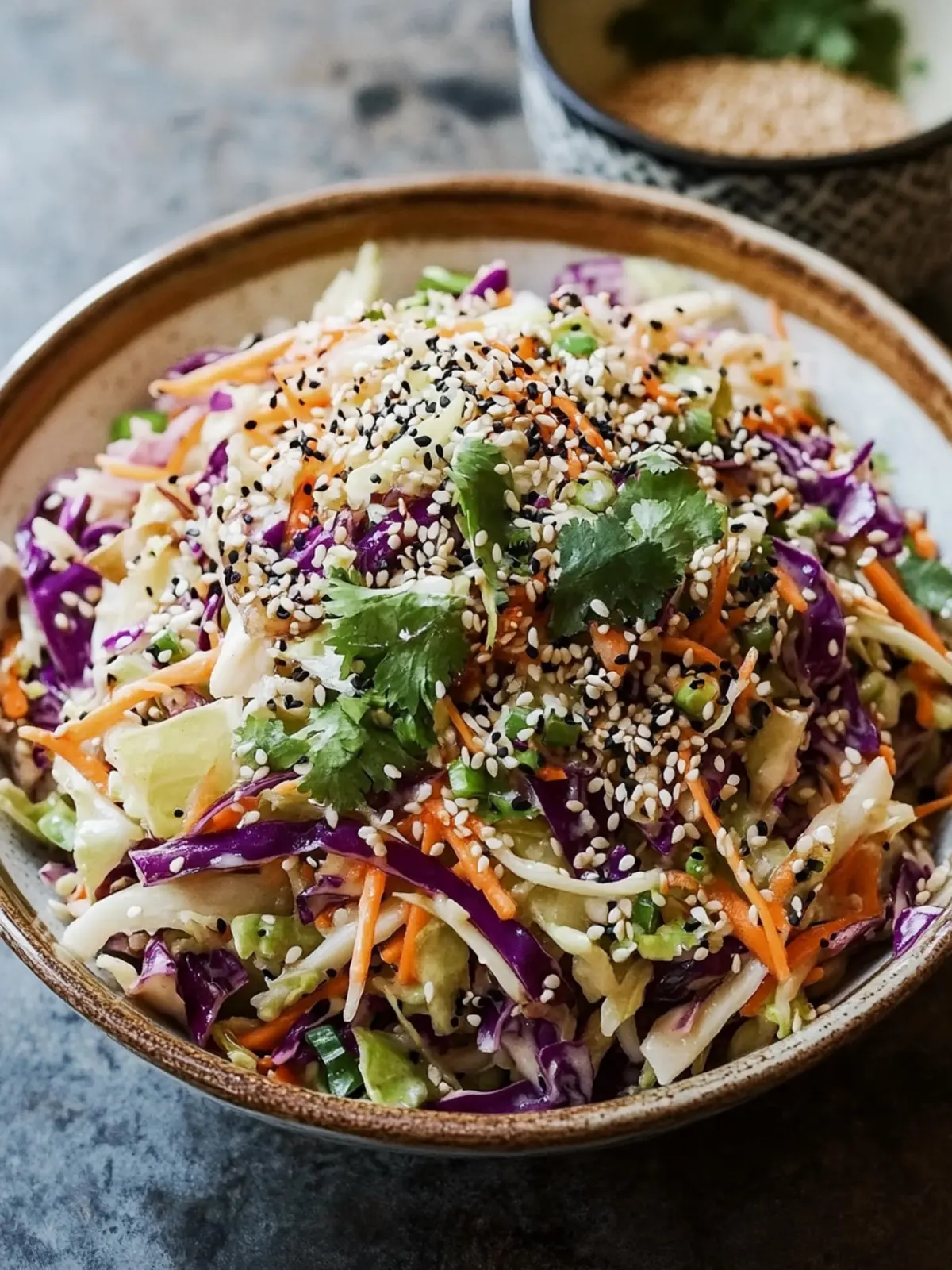 Crunchy Asian Cabbage Slaw with Addictive Sesame Dressing Upgrade 4 Crunchy Asian Cabbage Slaw with Addictive Sesame Dressing: A Bright, Bold, Irresistible Classic