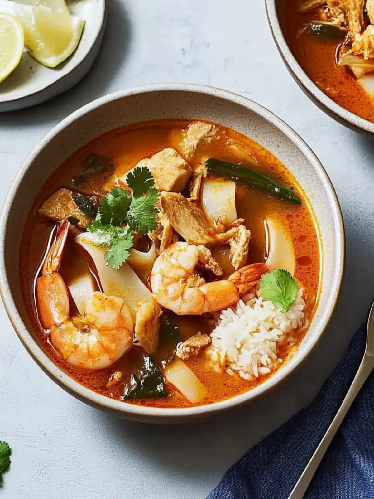 Spicy Tom Yum Goong Soup: A Fresh Thai Delight at Home 3 Tom Yum Goong Soup