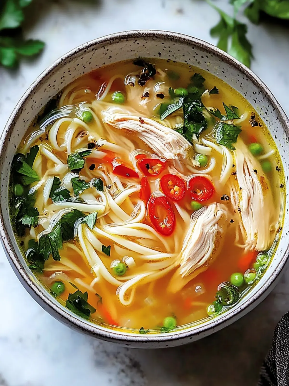 Ginger Garlic Chicken Noodle Soup: An Incredible Ultimate Recipe for Comfort