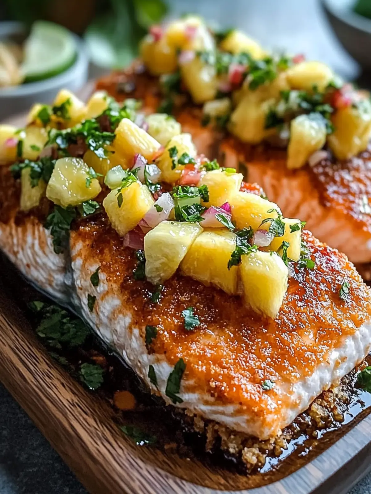 Coconut Crusted Salmon with Pineapple Salsa: Cooking Methods, Serving Suggestions, and Nutritional Insights