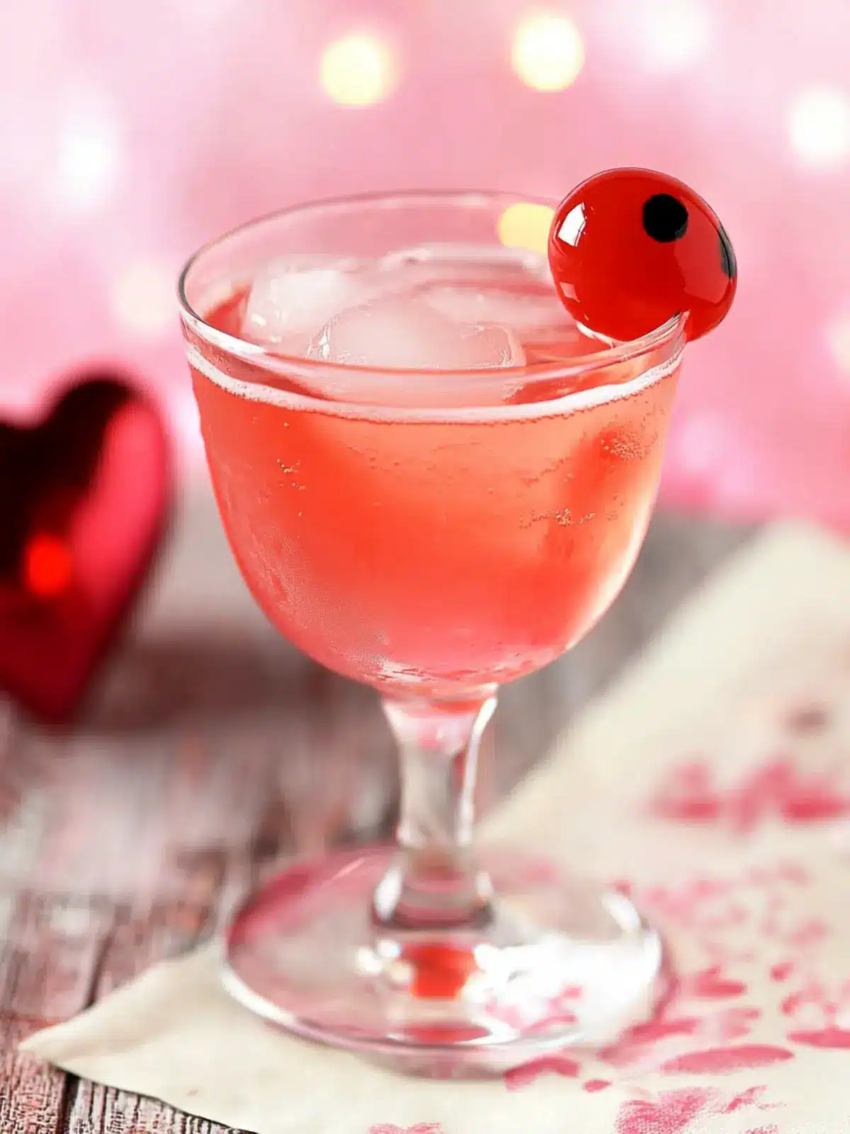 Lovebug Cocktail- Valentine's Day Coctail