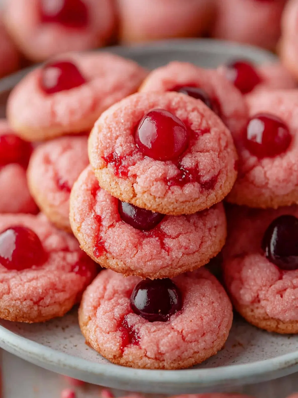 Maraschino Cherry Cookies Recipe-Sweet treats for Valentine’s Day