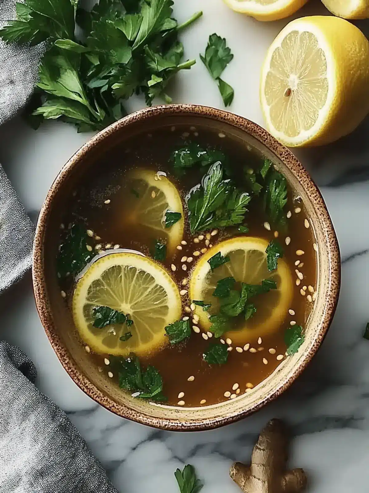 Revitalize with Healing Miso-Ginger Lemon Detox Broth Recipe 3 Healing Miso-Ginger Lemon Detox Broth