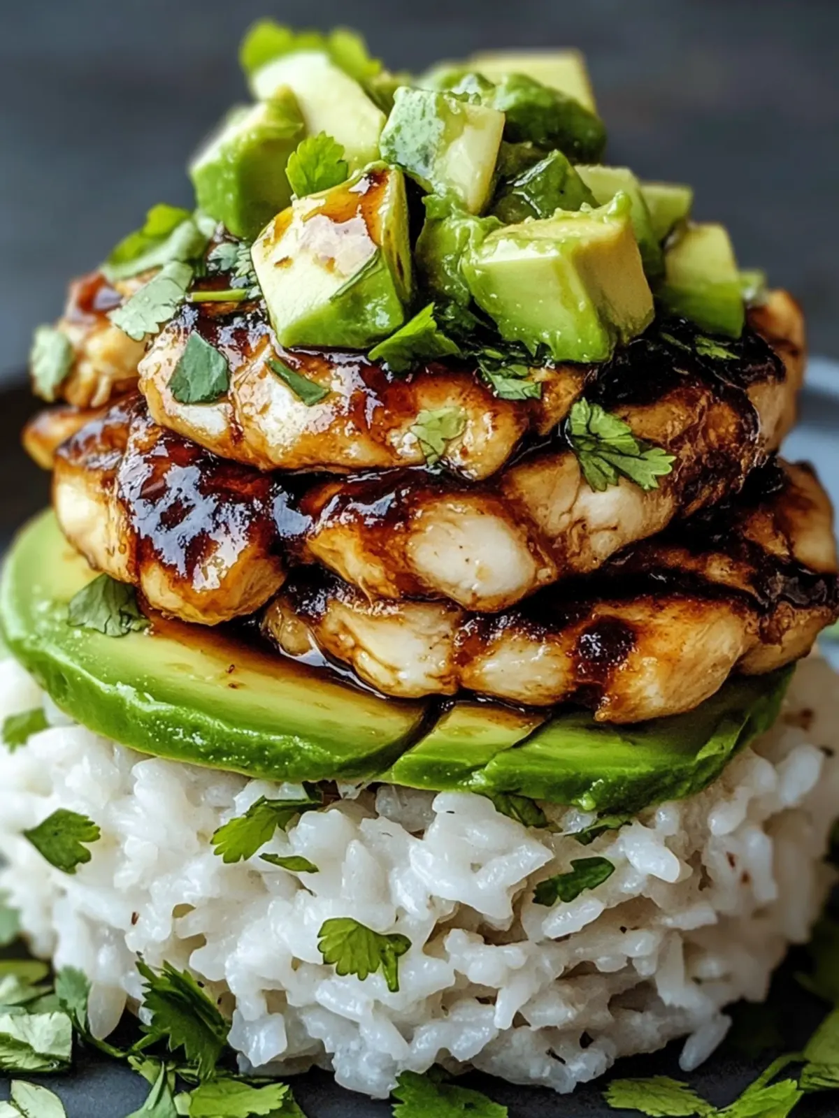 Tangy Honey Lime Chicken & Avocado Rice Stack to Delight You 2 Tangy Honey Lime Chicken & Avocado Rice Stack That Delights