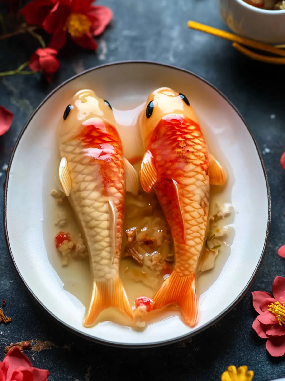 Delightful Chinese New Year Koi Fish Jelly: Simple and Fun! 2 Chinese New Year Koi Fish Jelly