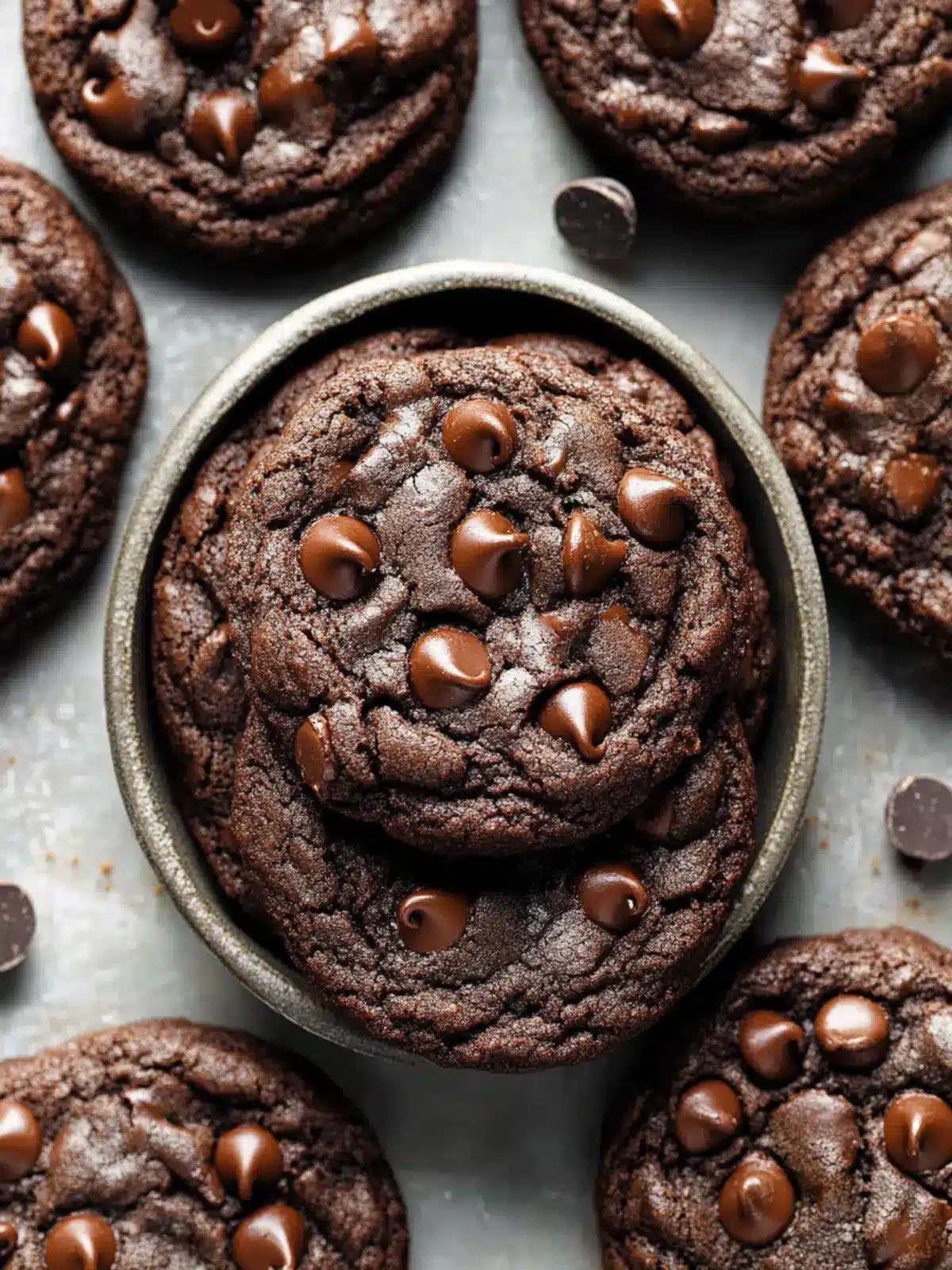 Double Chocolate Chip Cookies Recipe