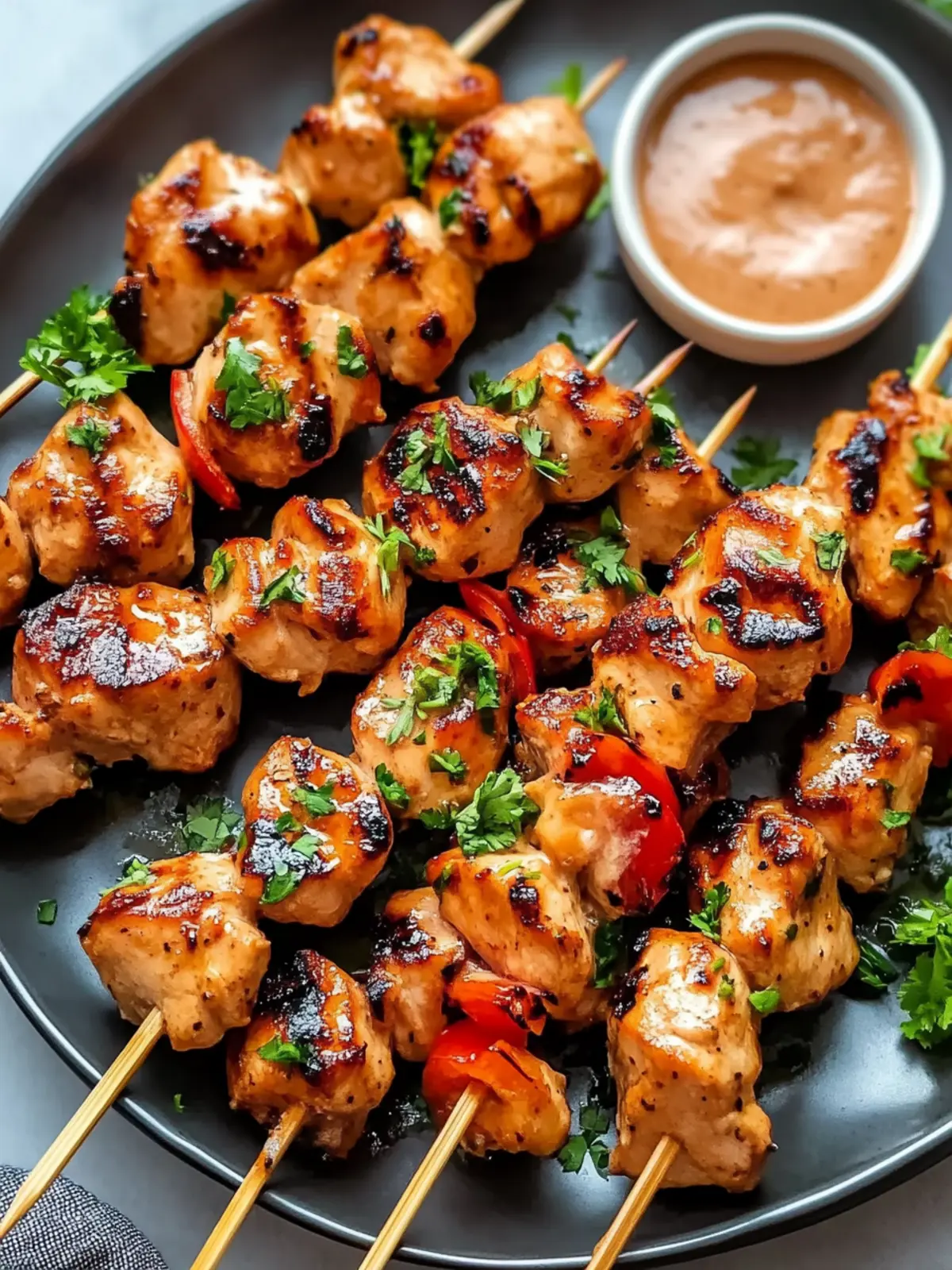 Bang Bang Chicken Skewers Recipe