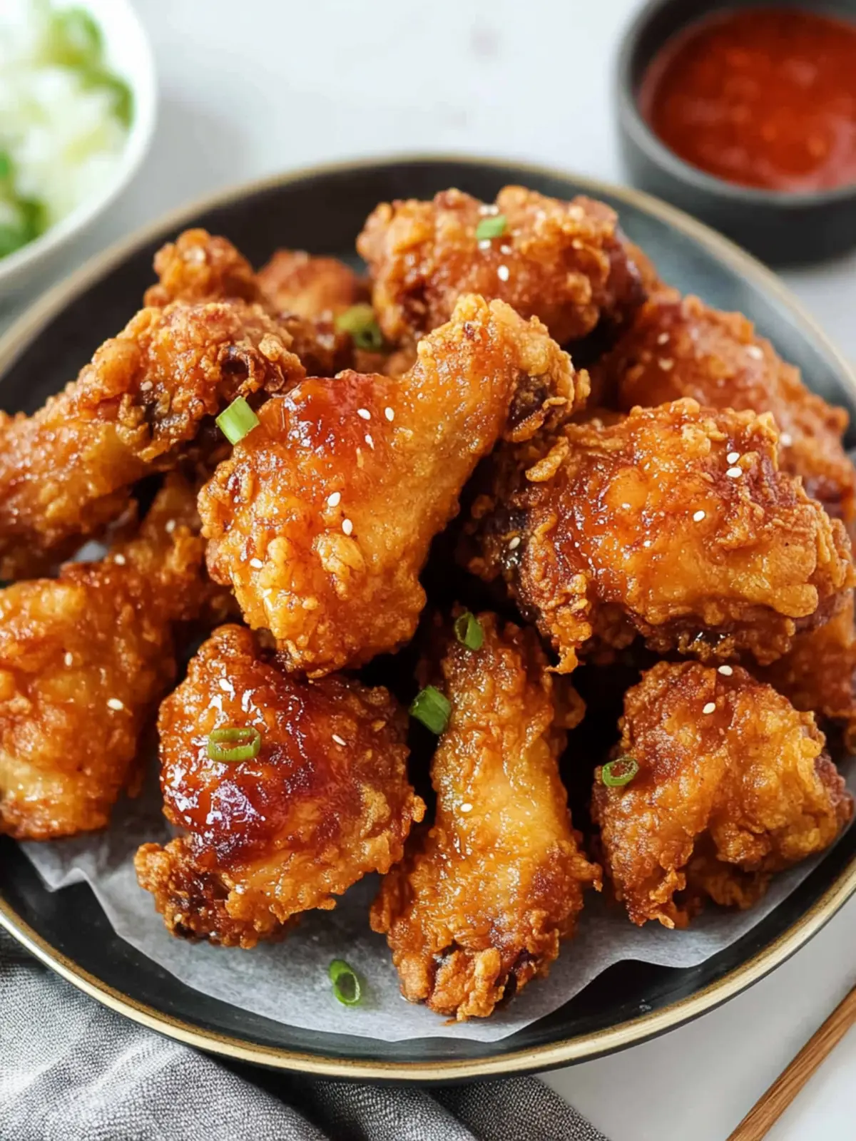 Crispy Korean Fried Chicken That Will Change Dinner Forever 4 Korean Fried Chicken