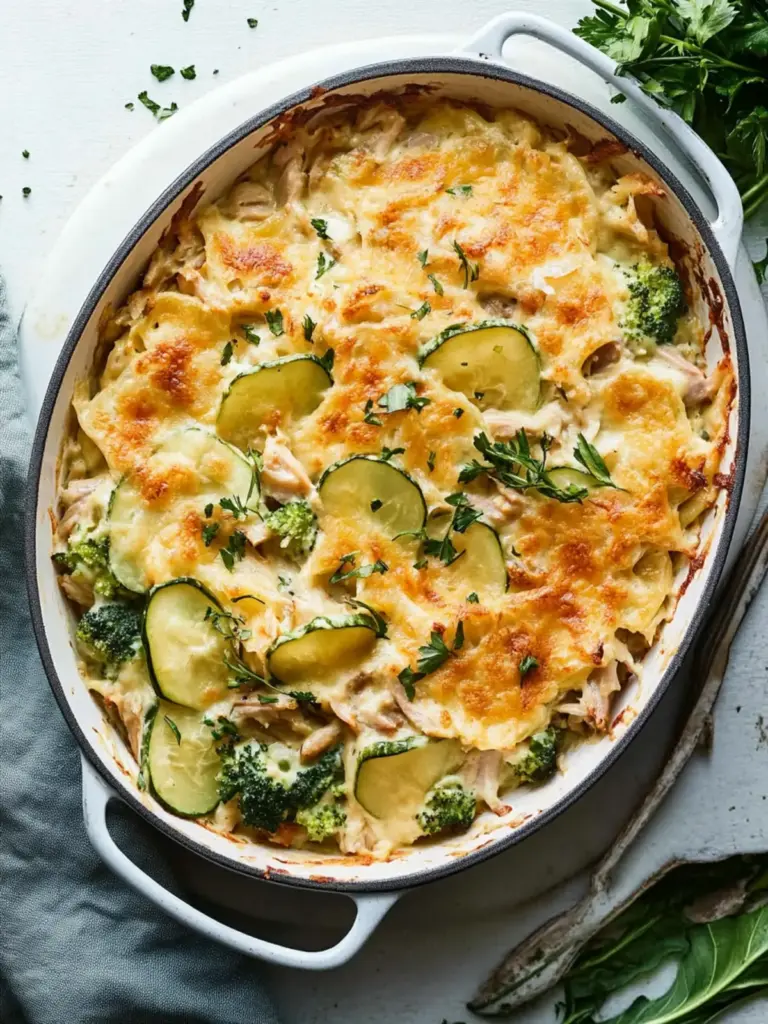 Healthy tuna mornay