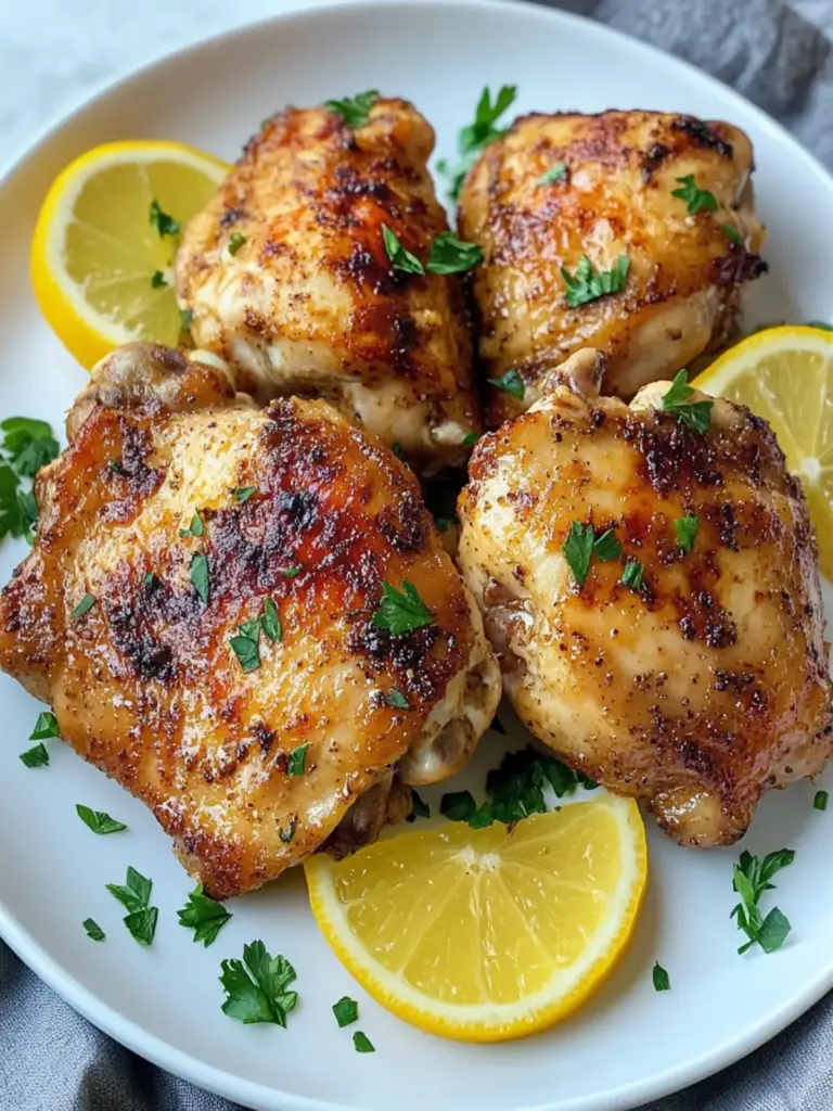 Air Fryer Chicken Thighs
