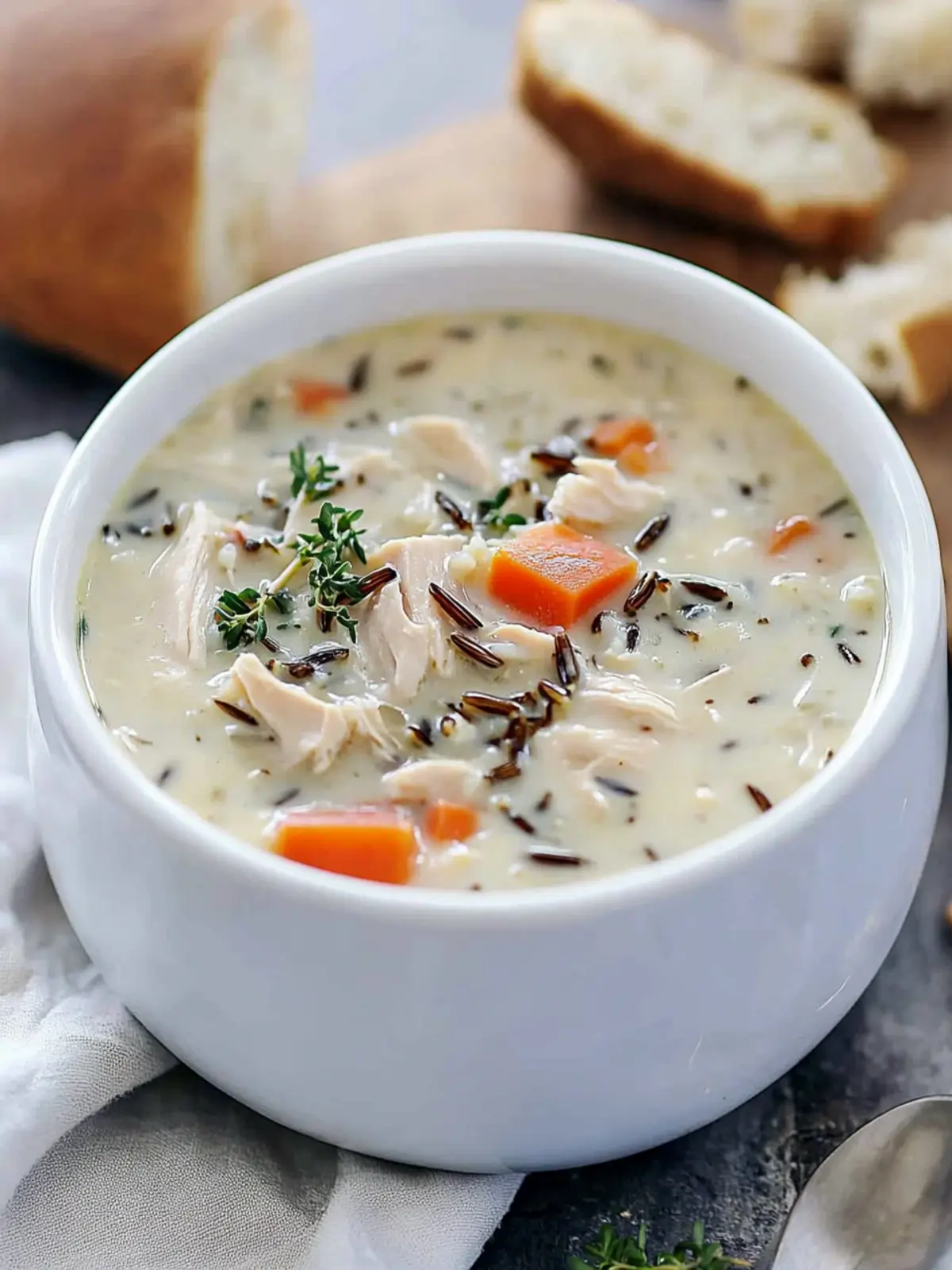 Creamy Chicken and Wild Rice Soup Recipe for Cozy Nights 2 Creamy Chicken and Wild Rice Soup Recipe