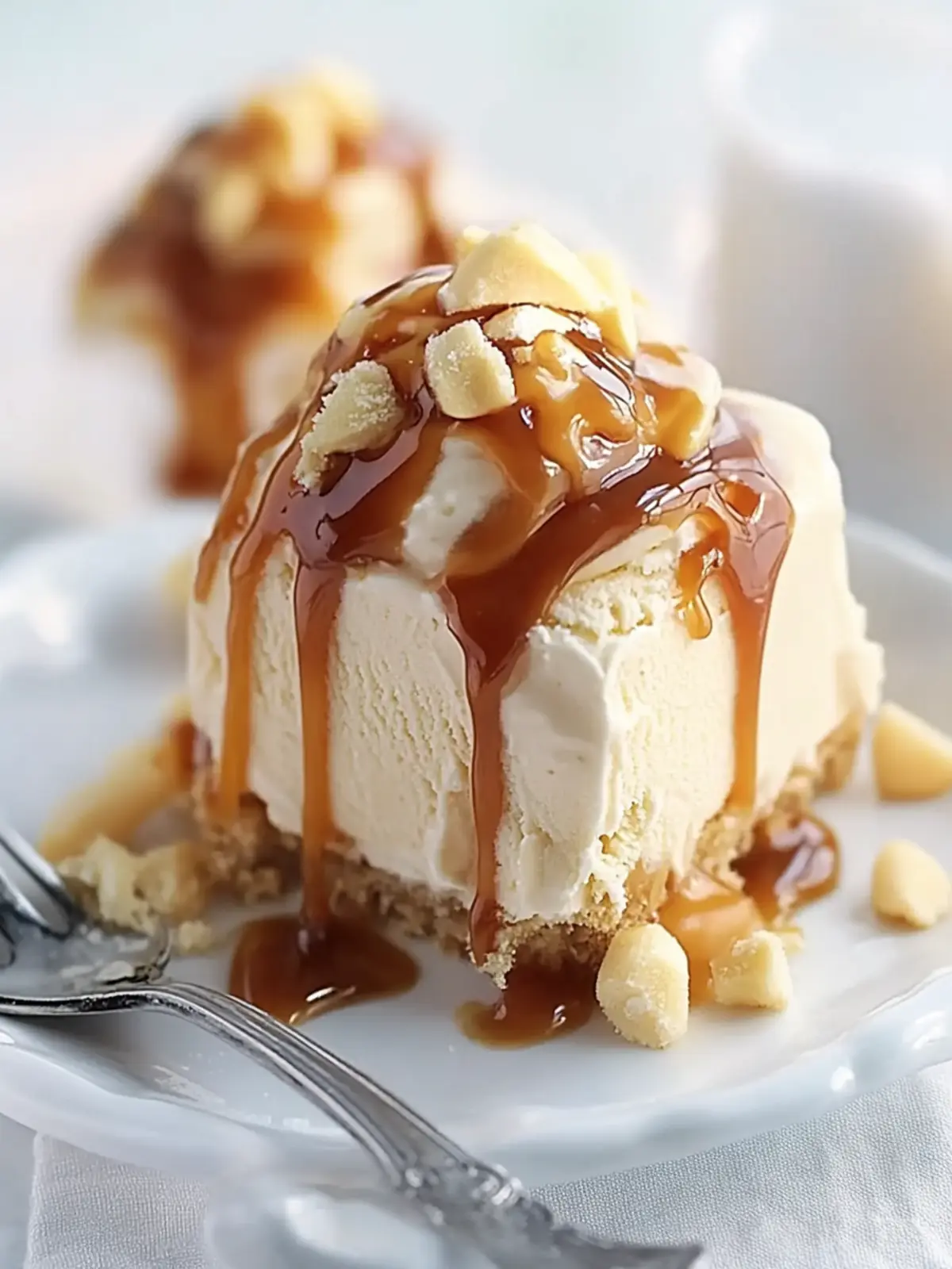 Caramel-Topped Ice Cream Dessert That Will Wow Your Guests 4 Caramel-Topped Ice Cream Dessert