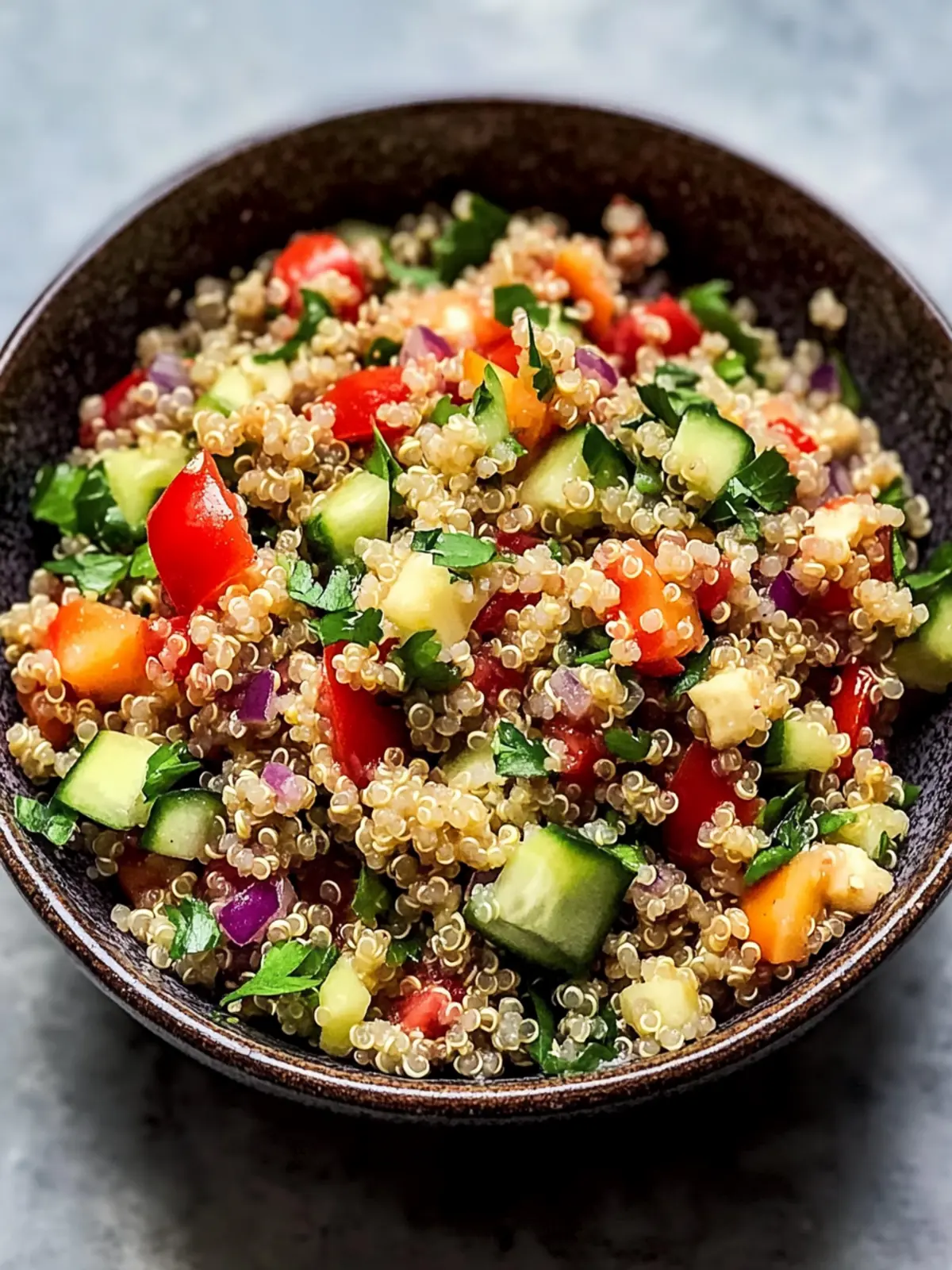 Zesty Quinoa Salad Recipe Bursting with Fresh Flavors 2 Quinoa Salad Recipe