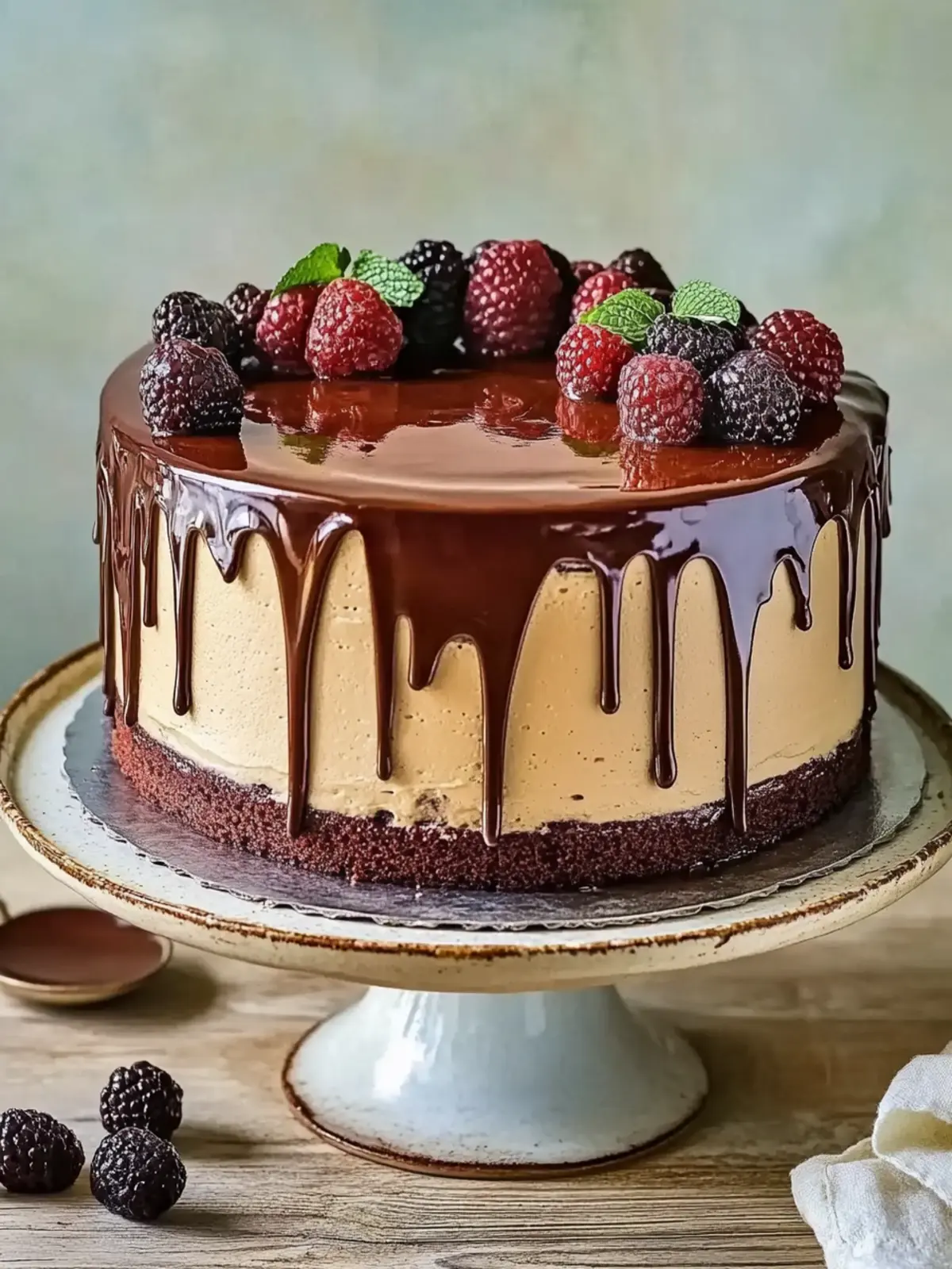 Decadent Chocolate Drip Cake to Wow Your Guests 5 Chocolate drip cake