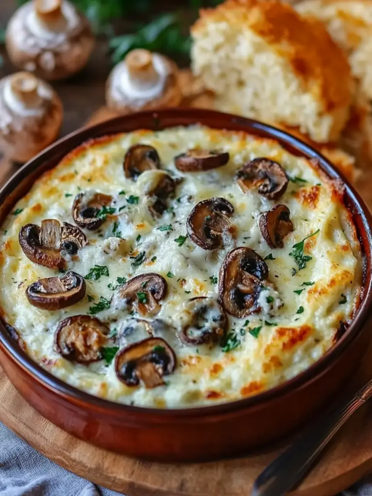 Stuffed Mushroom Dip