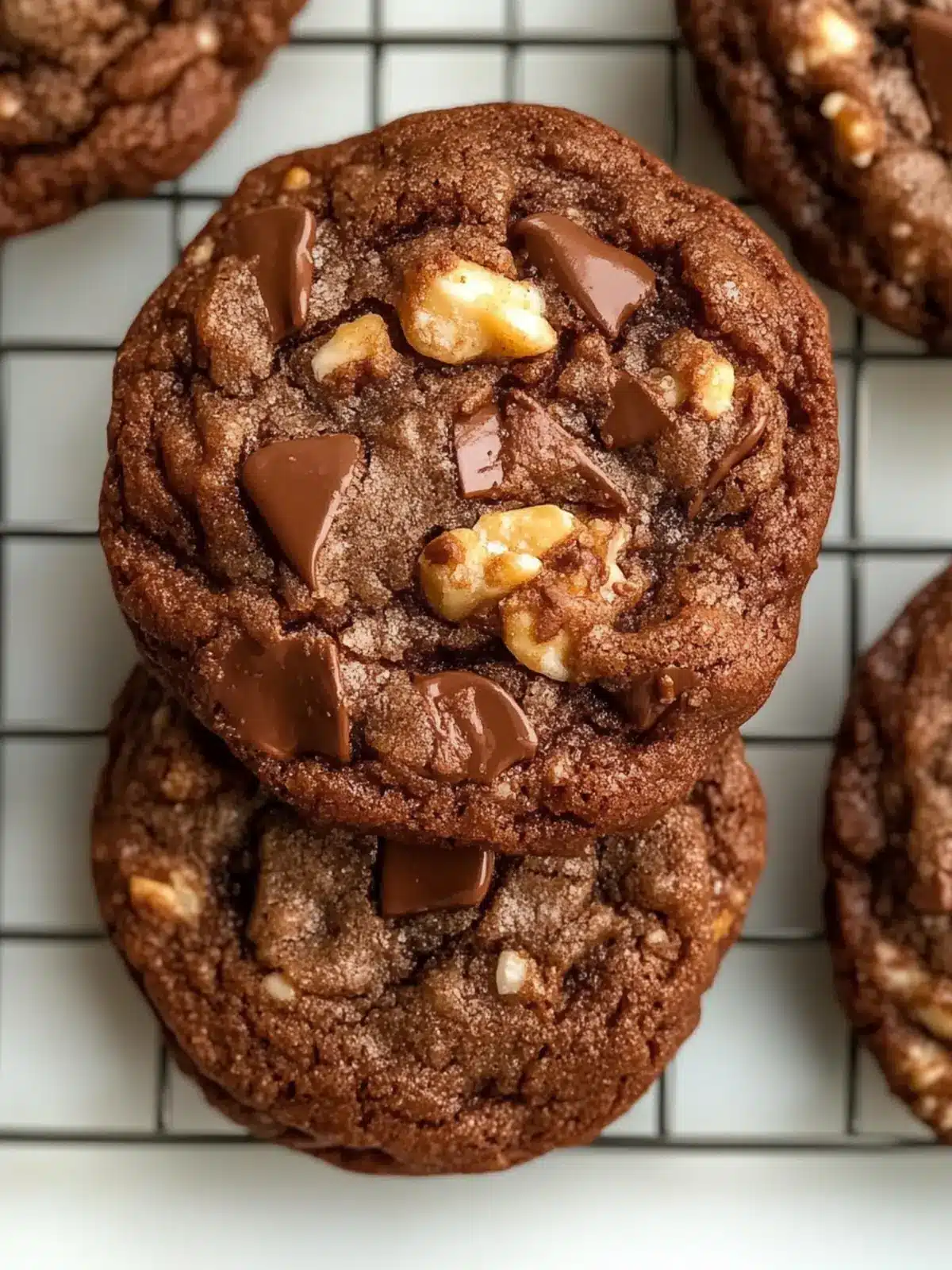 German Chocolate Cookies