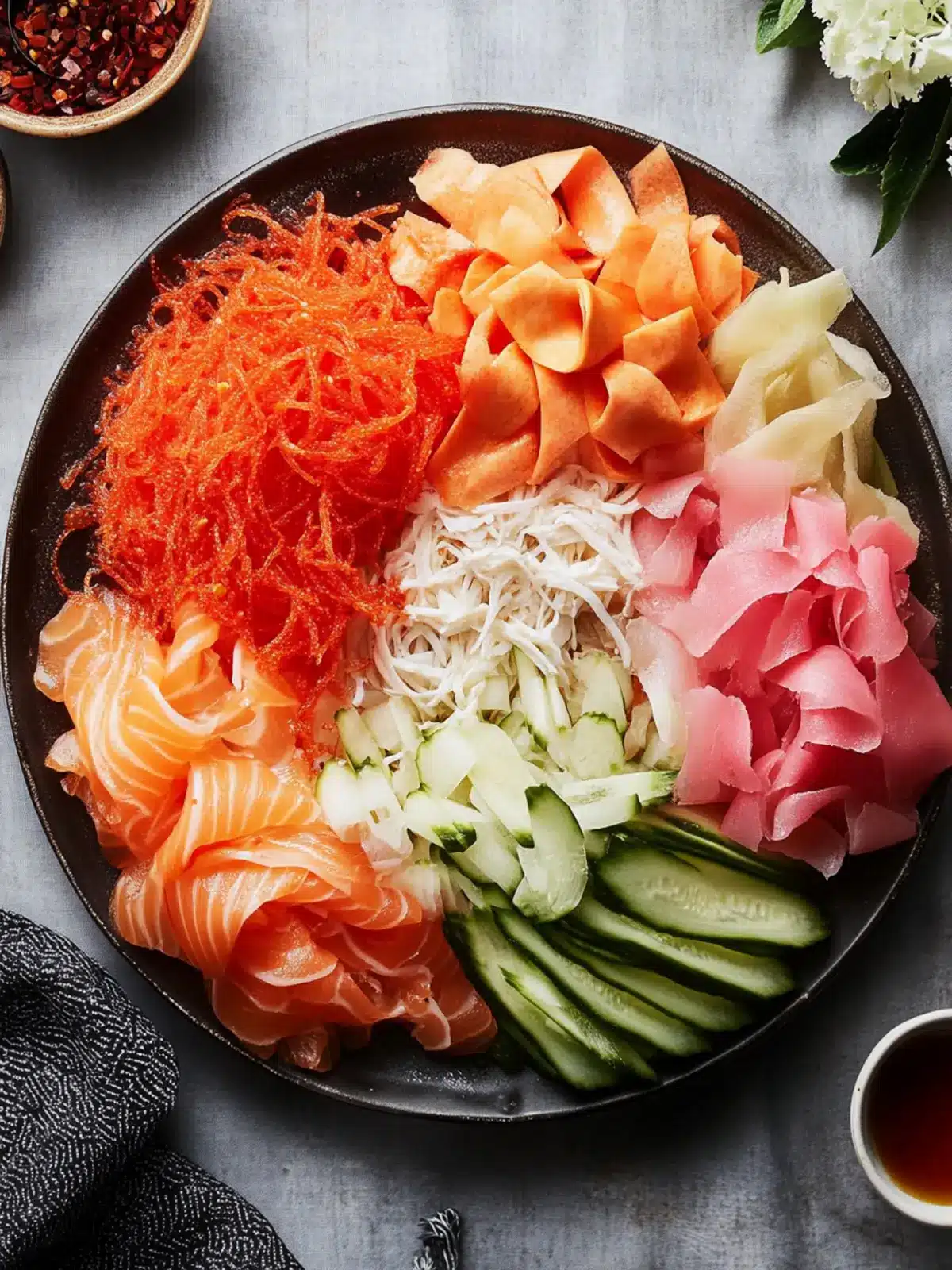Prosperity Salad (Yusheng) - Celebrate with Lucky Flavors 4 Prosperity Salad (Yusheng)- Lucky food for Chinese New Year