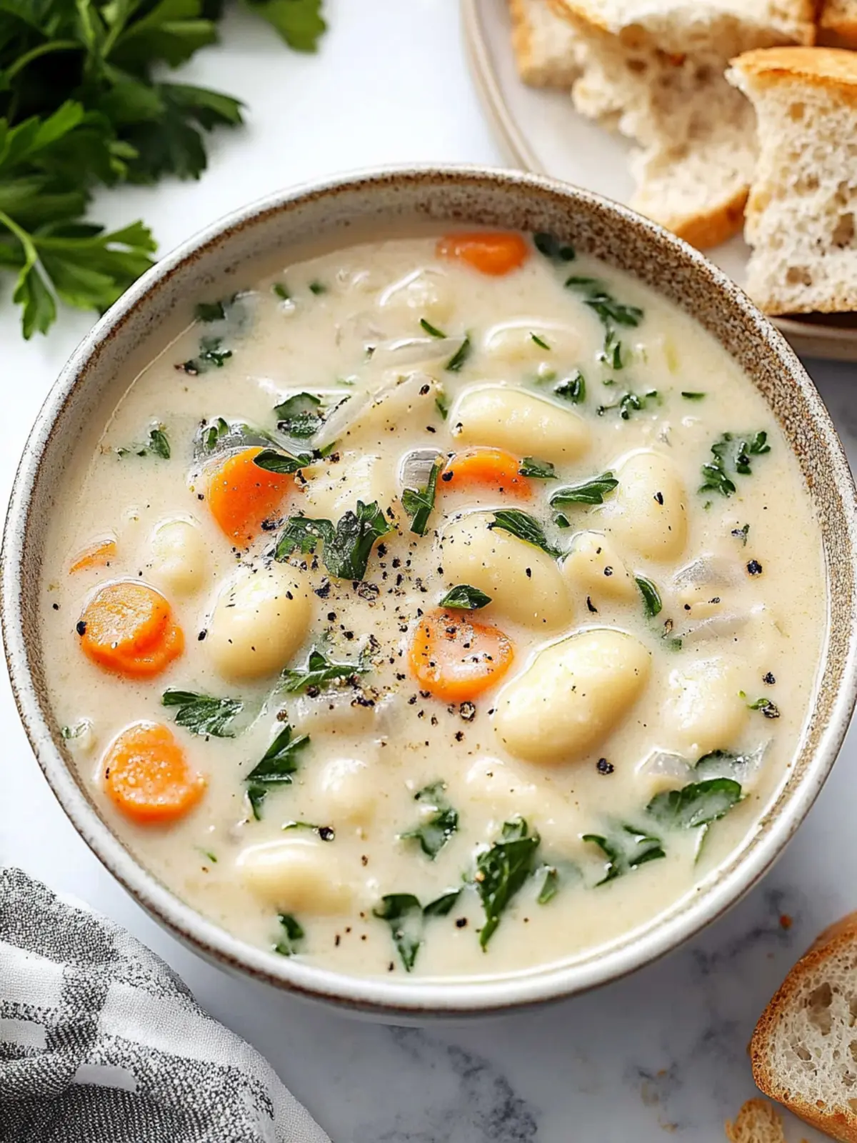 Olive Garden Vegan Gnocchi Soup