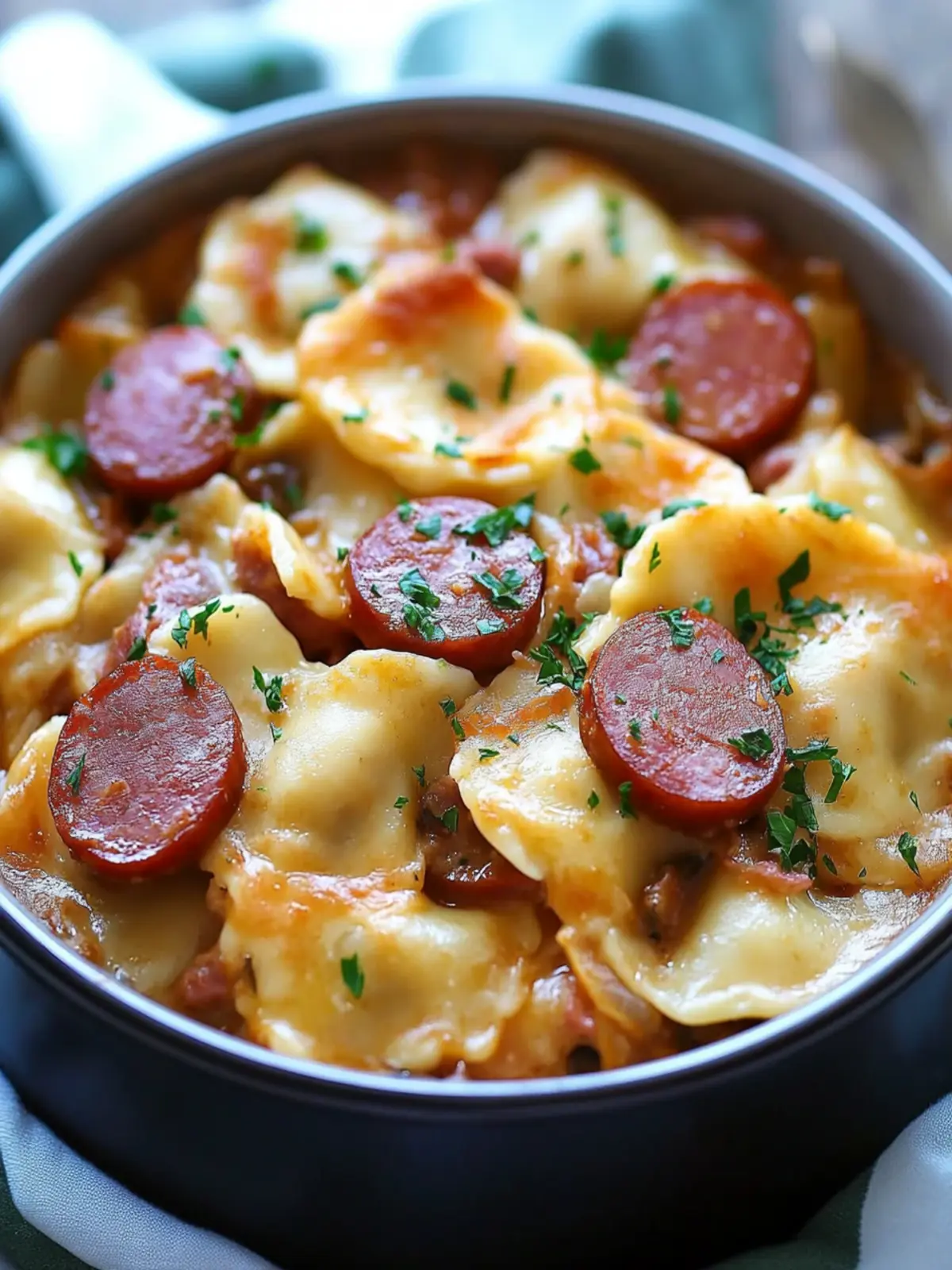 Cozy Crock Pot Pierogi Casserole with Kielbasa Recipe 3 Crock pot Pierogi Casserole with Kielbasa Recipe