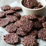 Dark Chocolate Quinoa Crisps: A Crunchy Healthy Delight 3 Dark Chocolate Quinoa Crisps: A Healthy Indulgence with a Crunch